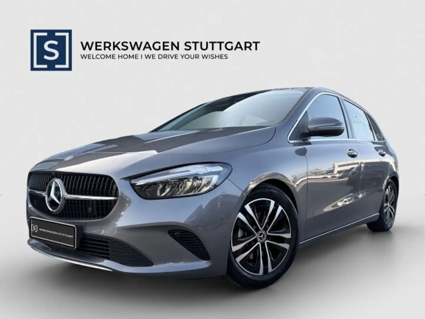 Mercedes-Benz B 200 B 200 Progressive 7G AHK LED Kam autHeck VorrDis Grau - 1