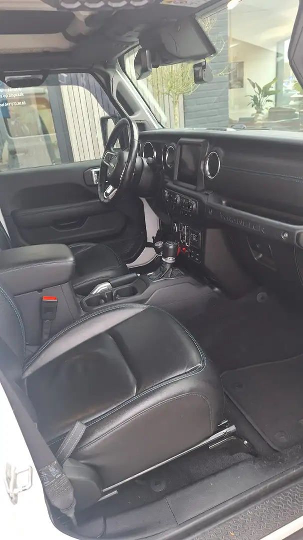 Jeep Wrangler RUBICON 2.0 PHEV HARD + SOFT TOP Blanc - 2