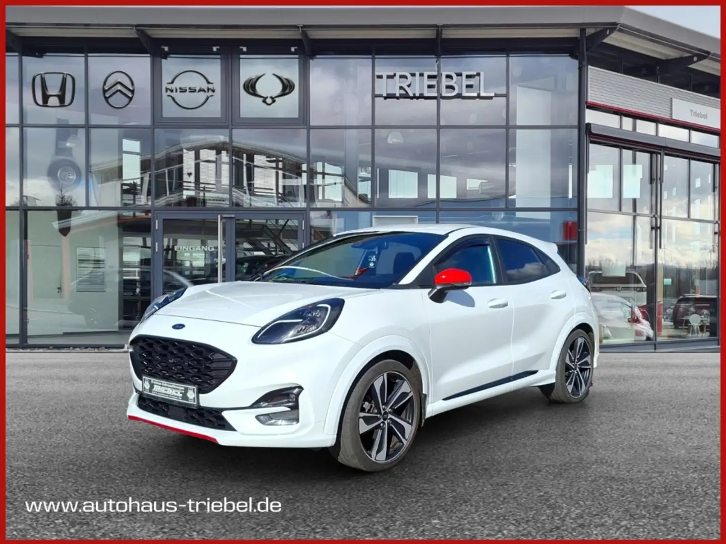 Ford Puma ST-Line X 1.0 Hybrid °LED°AHK°SHZ°Keyless° Blanc - 1