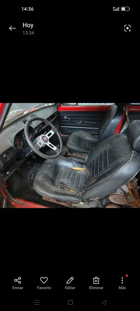 Fiat 128 Rally Červená - 2