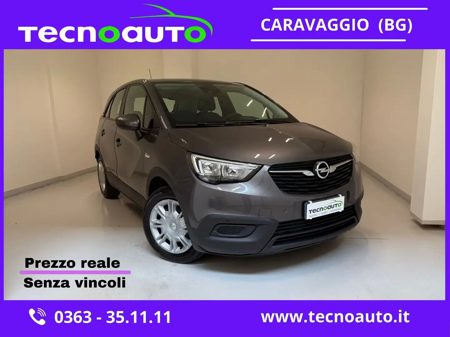 Opel Crossland Crossland X 1.2 12V S&S Advance Grigio - 1