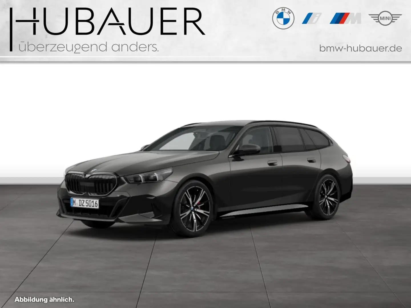 BMW 520 d Touring [M Sport Pro, AHK, ACC, h&k Sound] Gris - 1