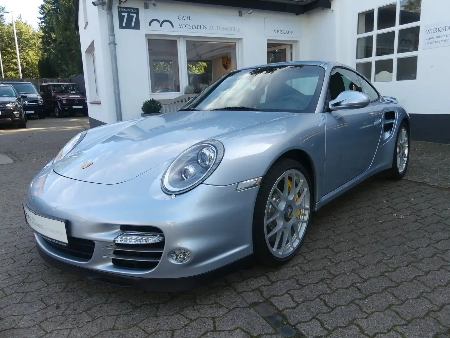 Porsche 911 / 997 Turbo S Coupe, 2. Hand, Approved 11/25 Silber - 1