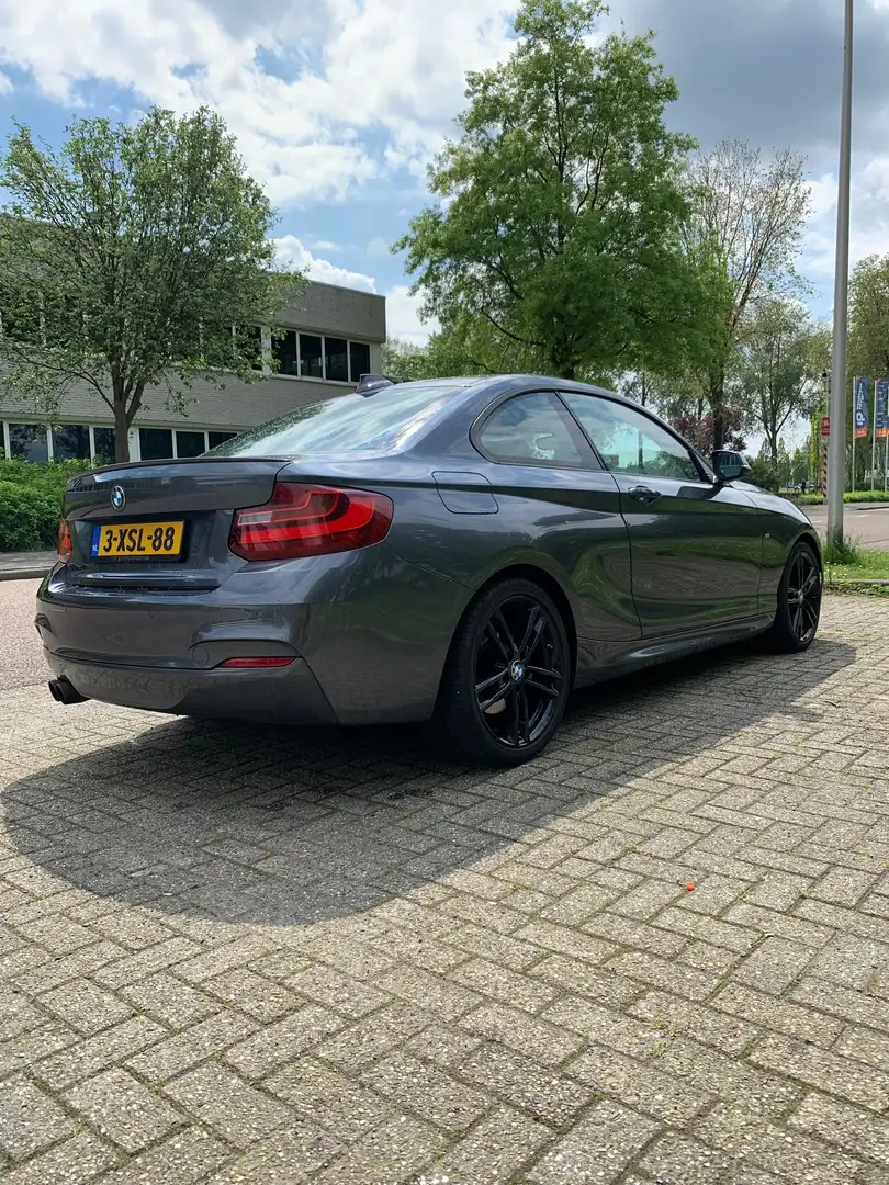 BMW 220 i Coupe Aut. High Executive stage 1 tuned Grijs - 2
