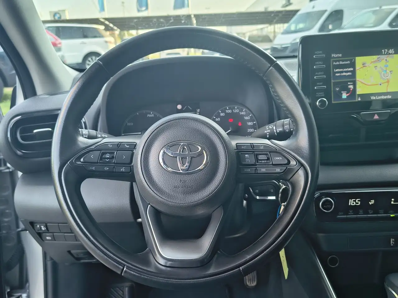 Toyota Yaris 1.5 Hybrid 116 CV Business NEOPATENTATO, миниатюра 11