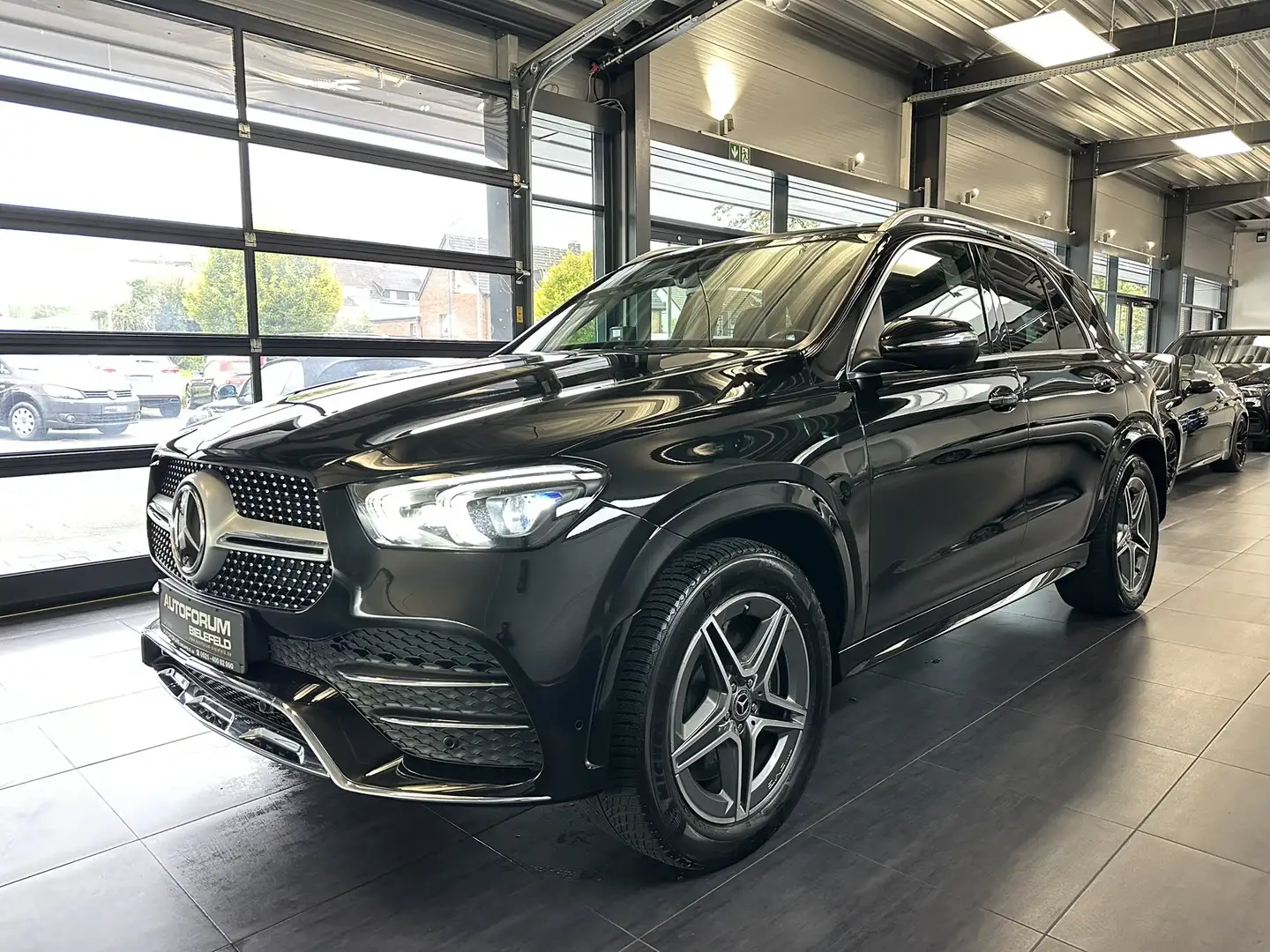 Mercedes-Benz GLE 450 4M AMG|Airmat|StHzg|Pano|AHK|Distr+|LM20 Nero - 2