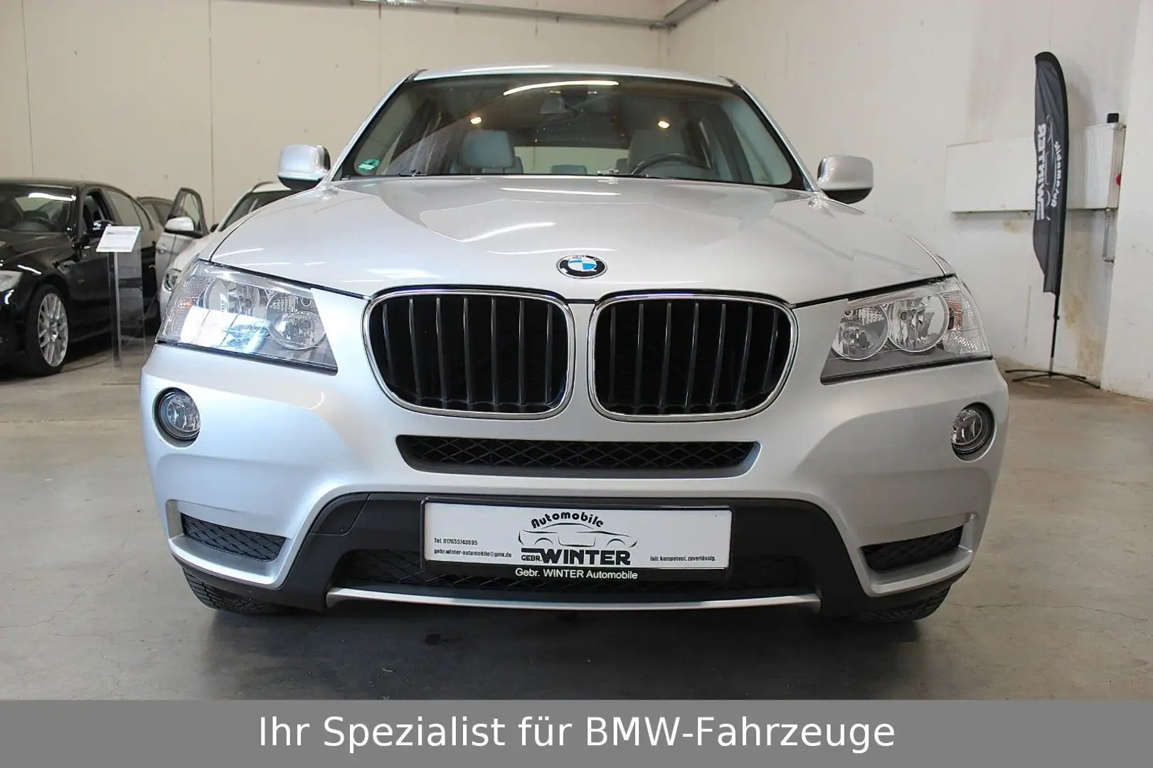 BMW X3 xDrive20i Automatik*Vollleder*Navigation Argent - 2