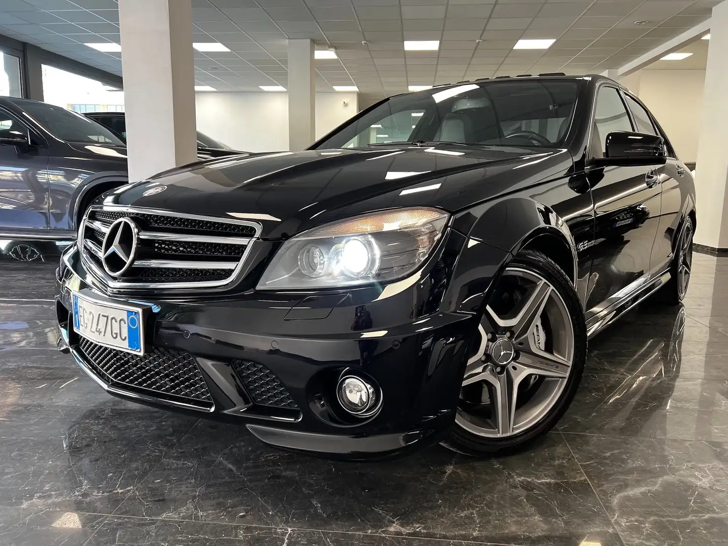 Mercedes-Benz C 63 AMG C 63 cat AMG UFFICIALE ITALIANA / TETTO Nero - 1
