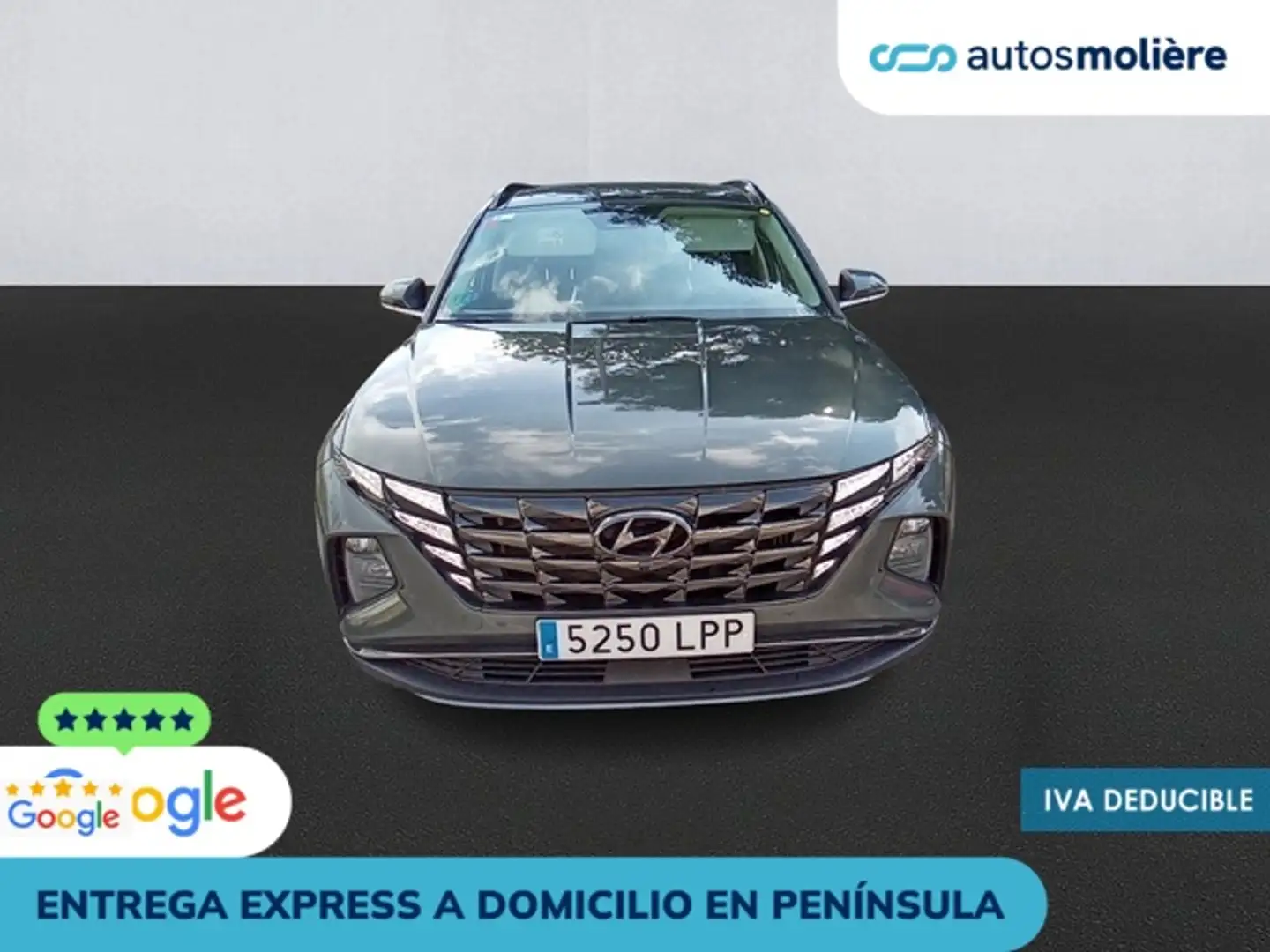 Hyundai TUCSON 1.6 TGDI HEV Style AT Gris - 2