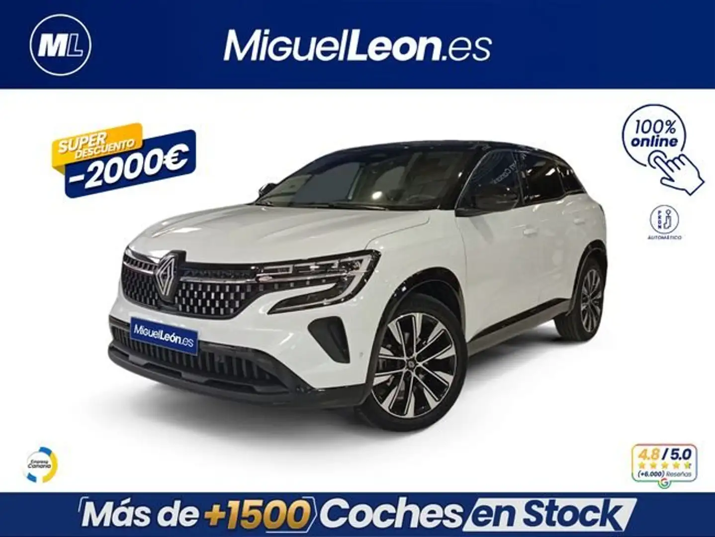 Renault Austral Techno E-Tech Full Hybrid 147kW (200CV) Blanco - 1