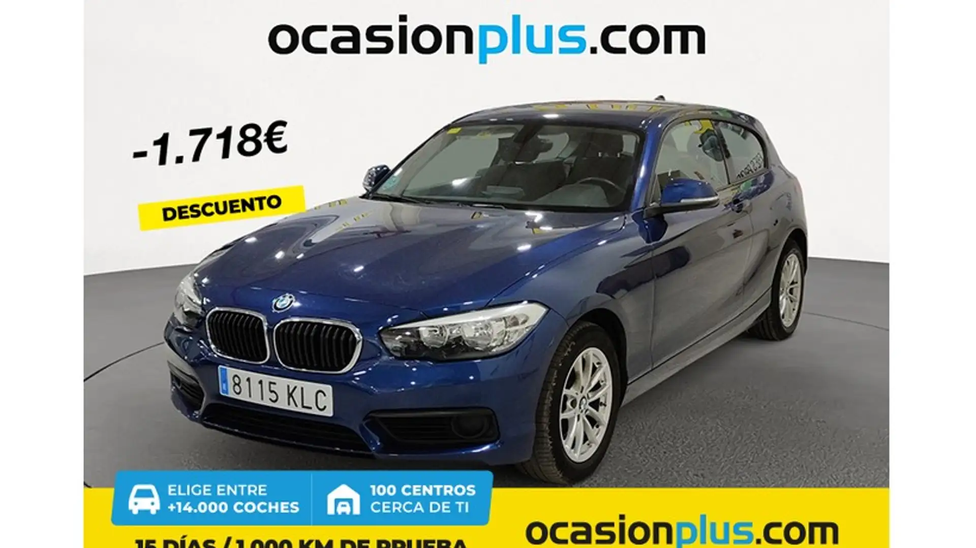 BMW 120 120iA Bleu - 1