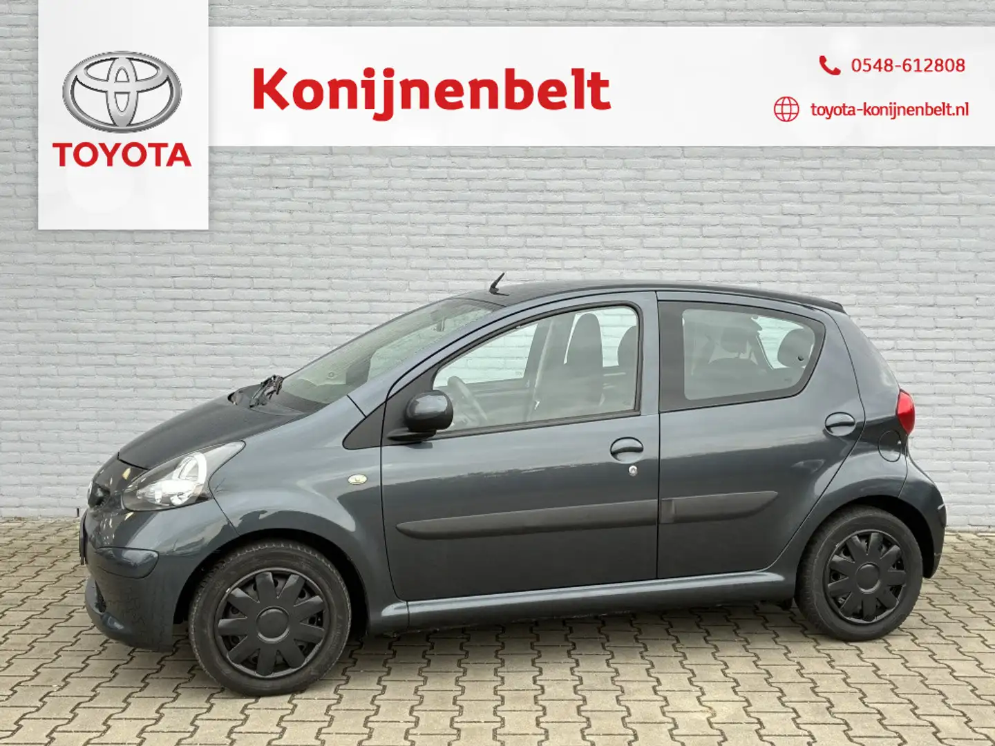 Toyota Aygo 1.0-12V + 5-deurs | NL auto | Stuurbekrachtiging Grau - 1