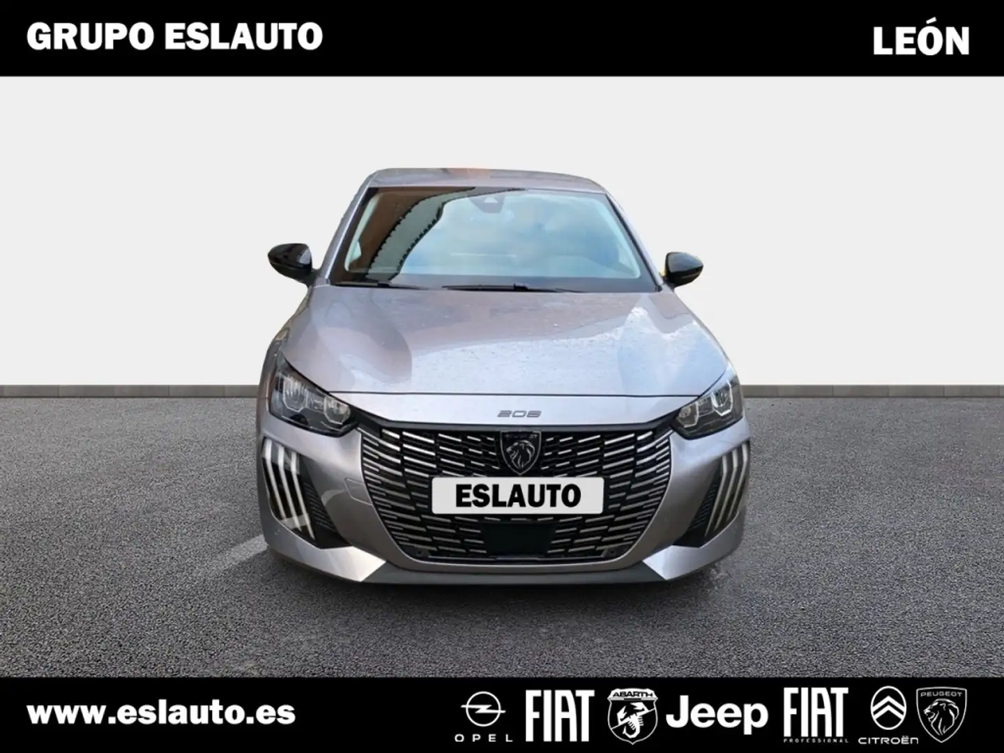 Peugeot 208 1.2 Puretech S&S Allure 100 Gris - 2