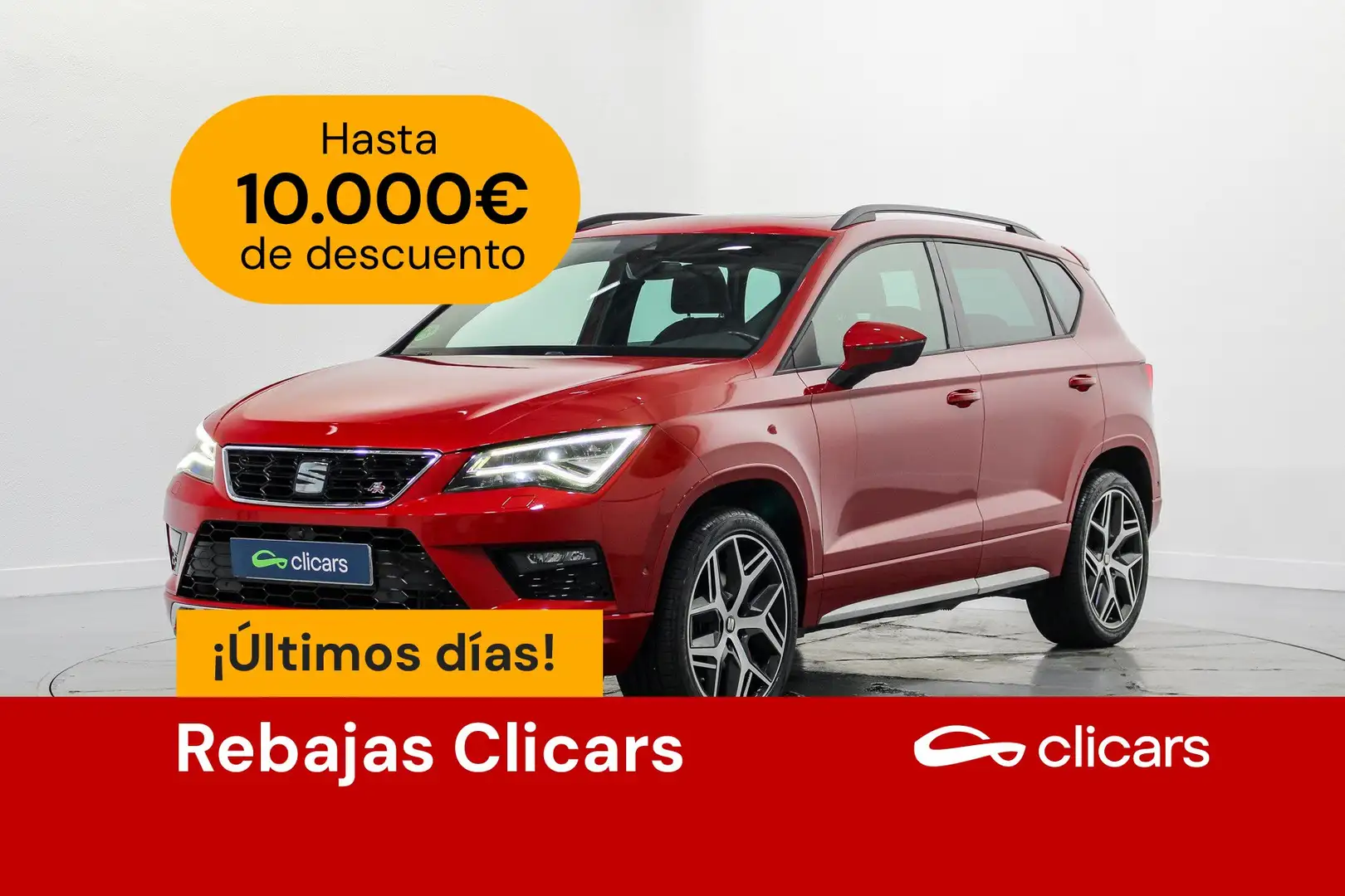 SEAT Ateca 2.0TSI S&S FR 4Drive DSG7 Rojo - 1