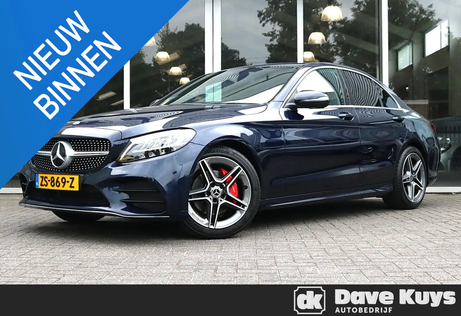 Mercedes-Benz C 180 Business Solution AMG Blauw - 1