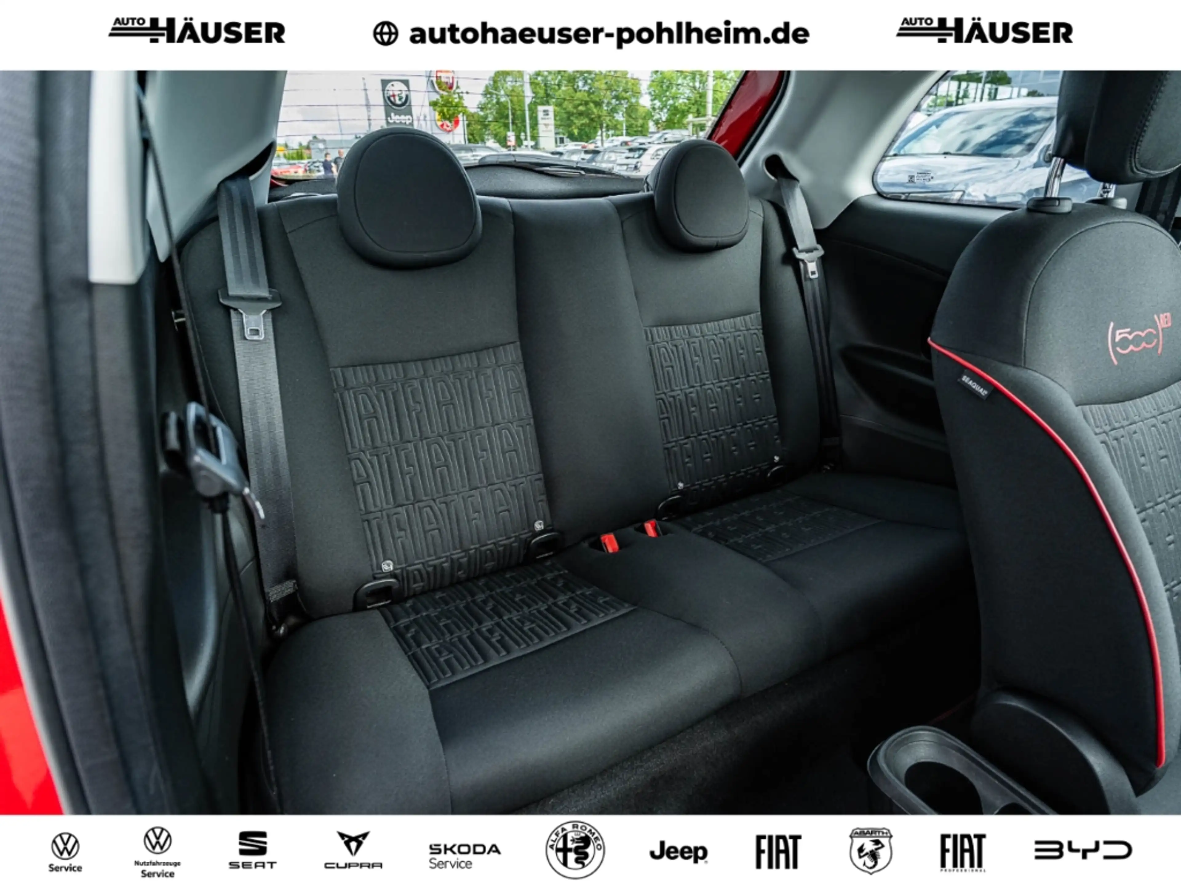 Fiat 500e RED 42 kWh NAVI TEMPOMAT PDC APPLE ANDROID ALLWETT — photo 12