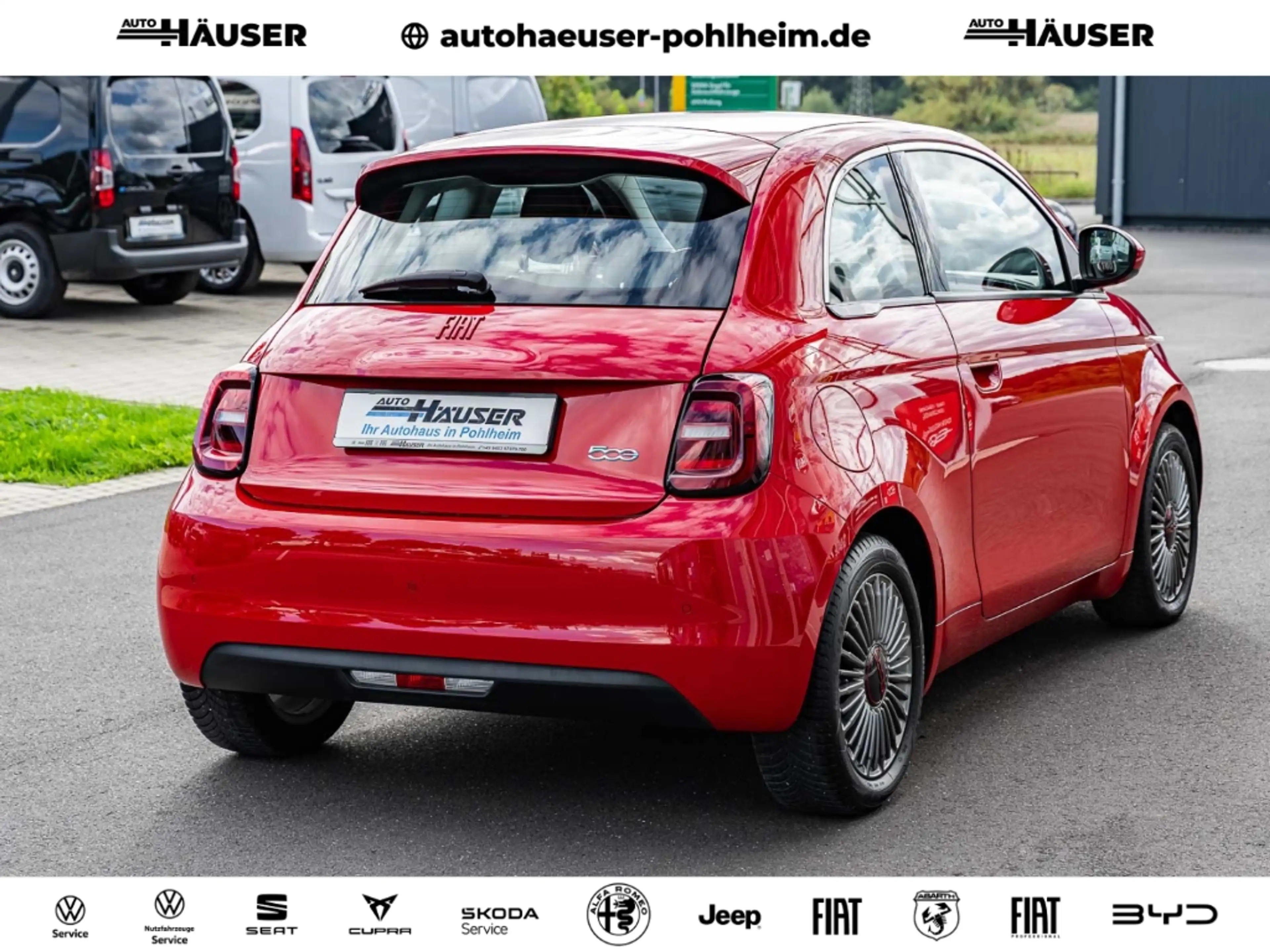 Fiat 500e RED 42 kWh NAVI TEMPOMAT PDC APPLE ANDROID ALLWETT — photo 5