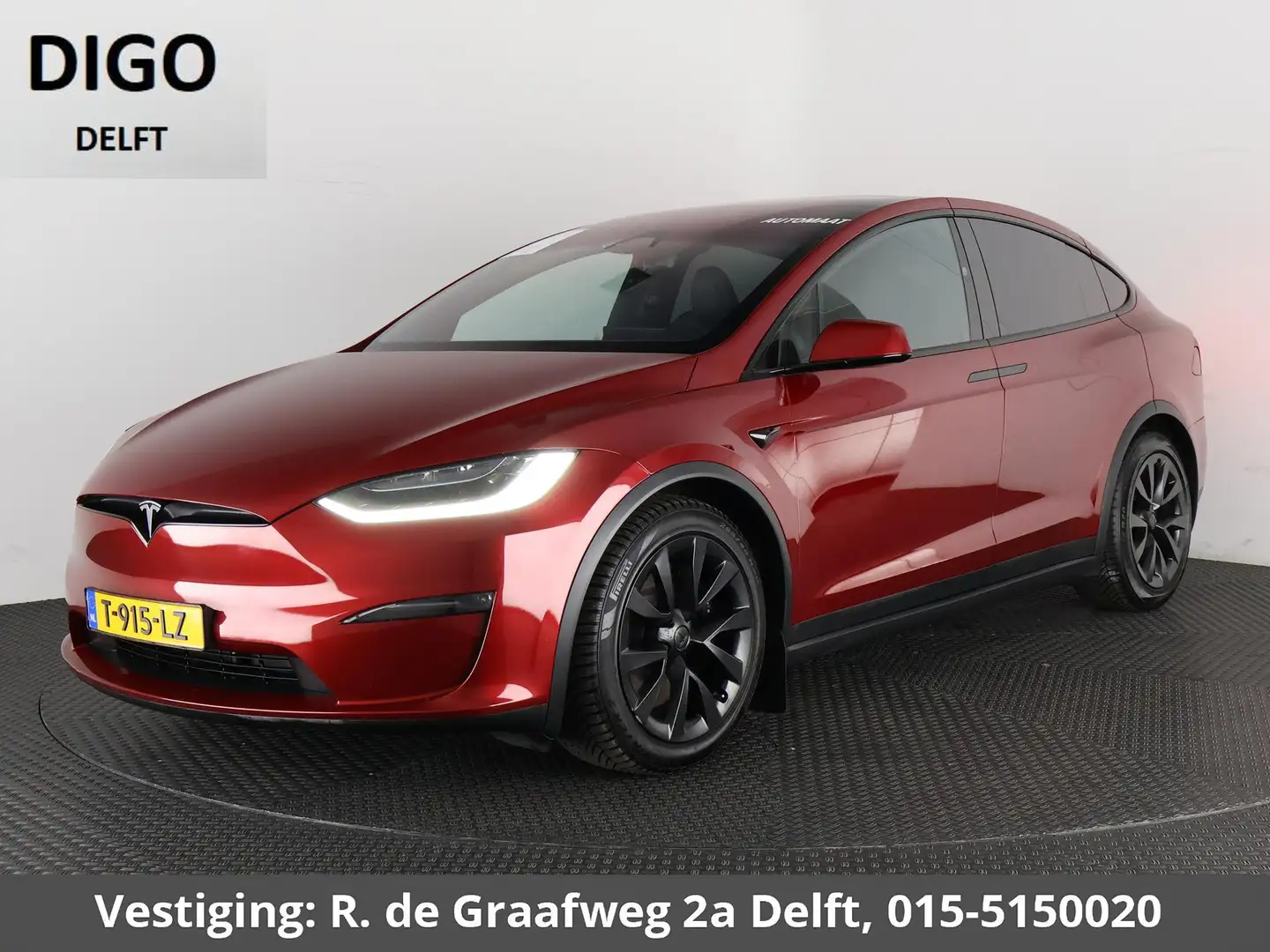 Tesla Model X Dual Motor AWD 100 kWh (670 PK!) | Navigatie | Led Rouge - 1