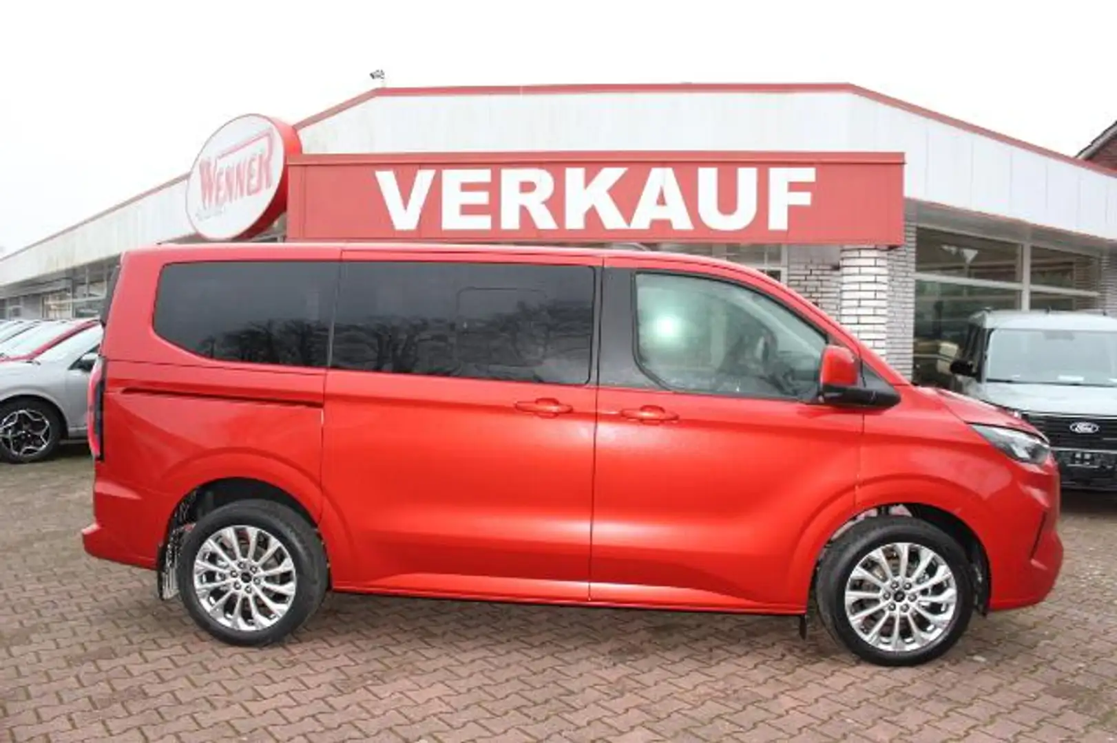 Ford Tourneo Custom Titanium X 320 L1 - Techno 6 / 19-Zoll / FGS Rot - 1