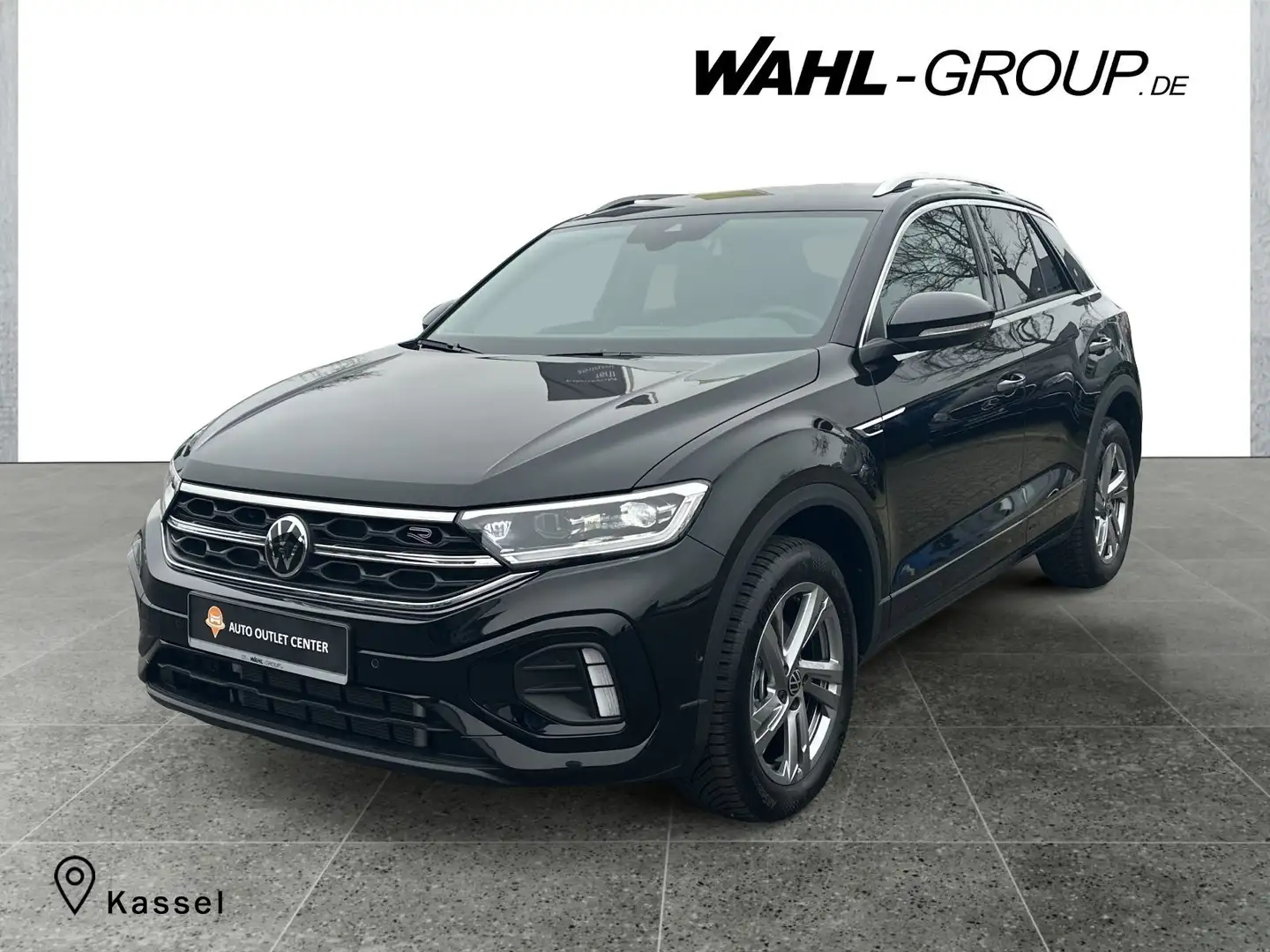 Volkswagen T-Roc R-Line *DIGI*NAVI*RFK*SOUND* Zwart - 1