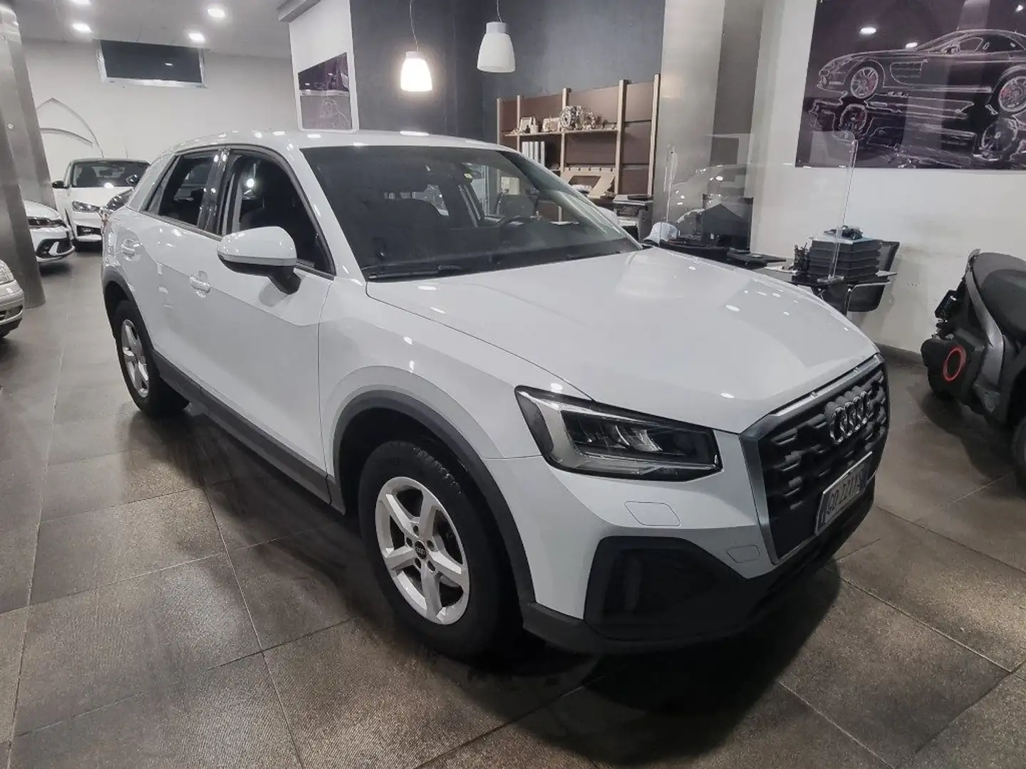 Audi Q2 35 TFSI Weiß - 1