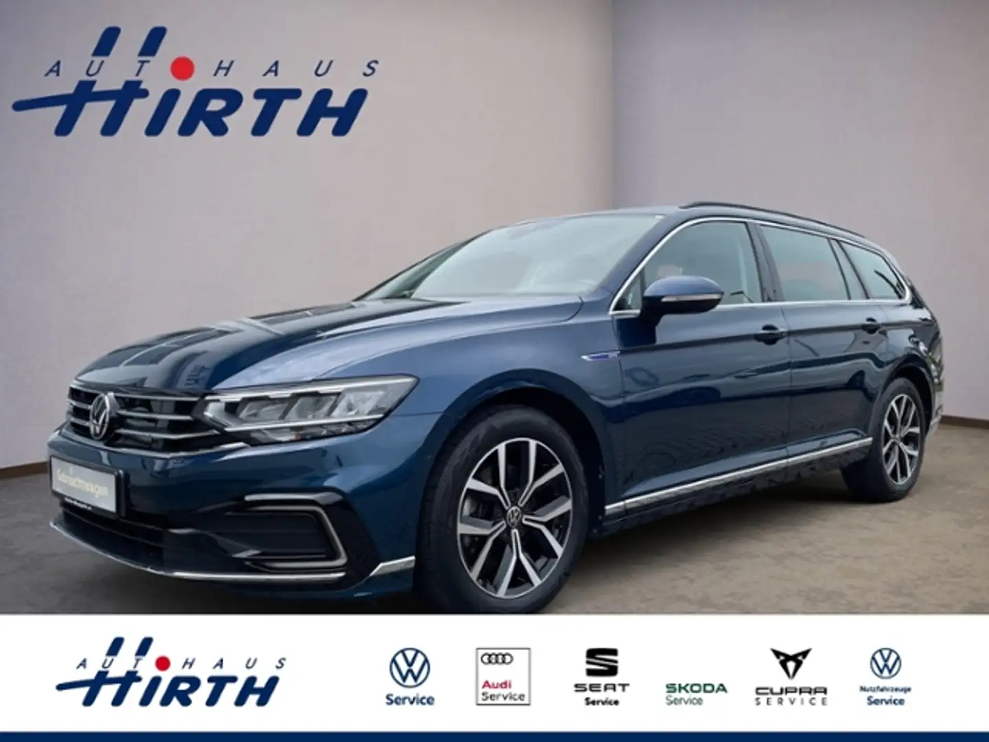 Volkswagen Passat Variant GTE 1.4 TSI eHybrid Pano+AHZV Blau - 1