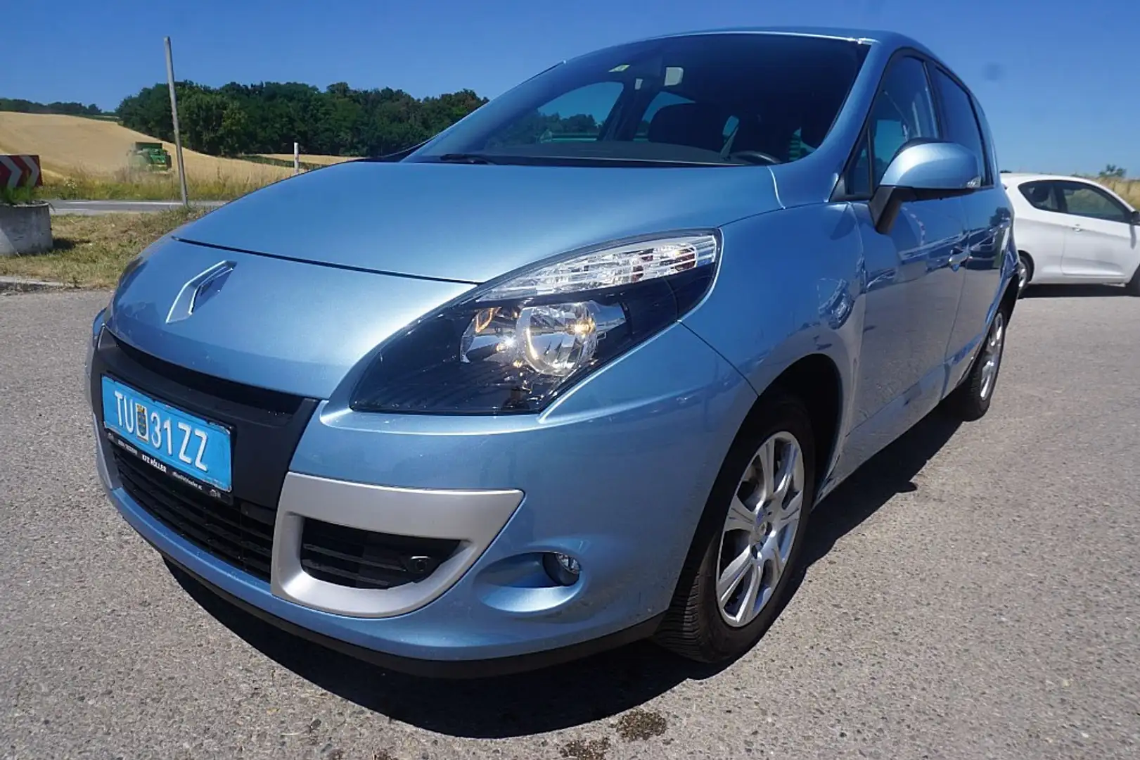 Renault Scenic Scénic III Authentique 1,6 16V Blau - 2