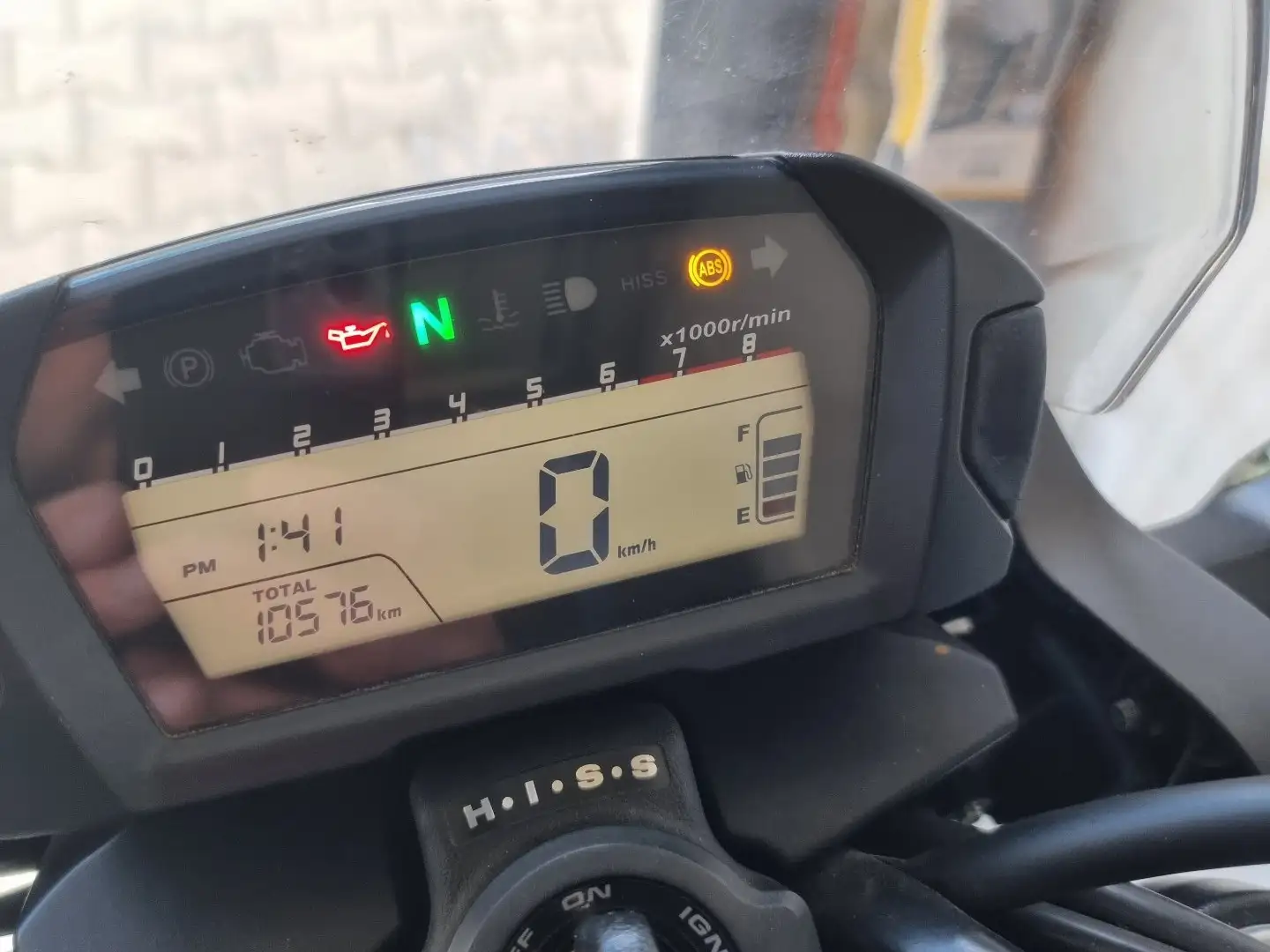 Honda NC 700 Automatik. Helmfach. Noir - 1