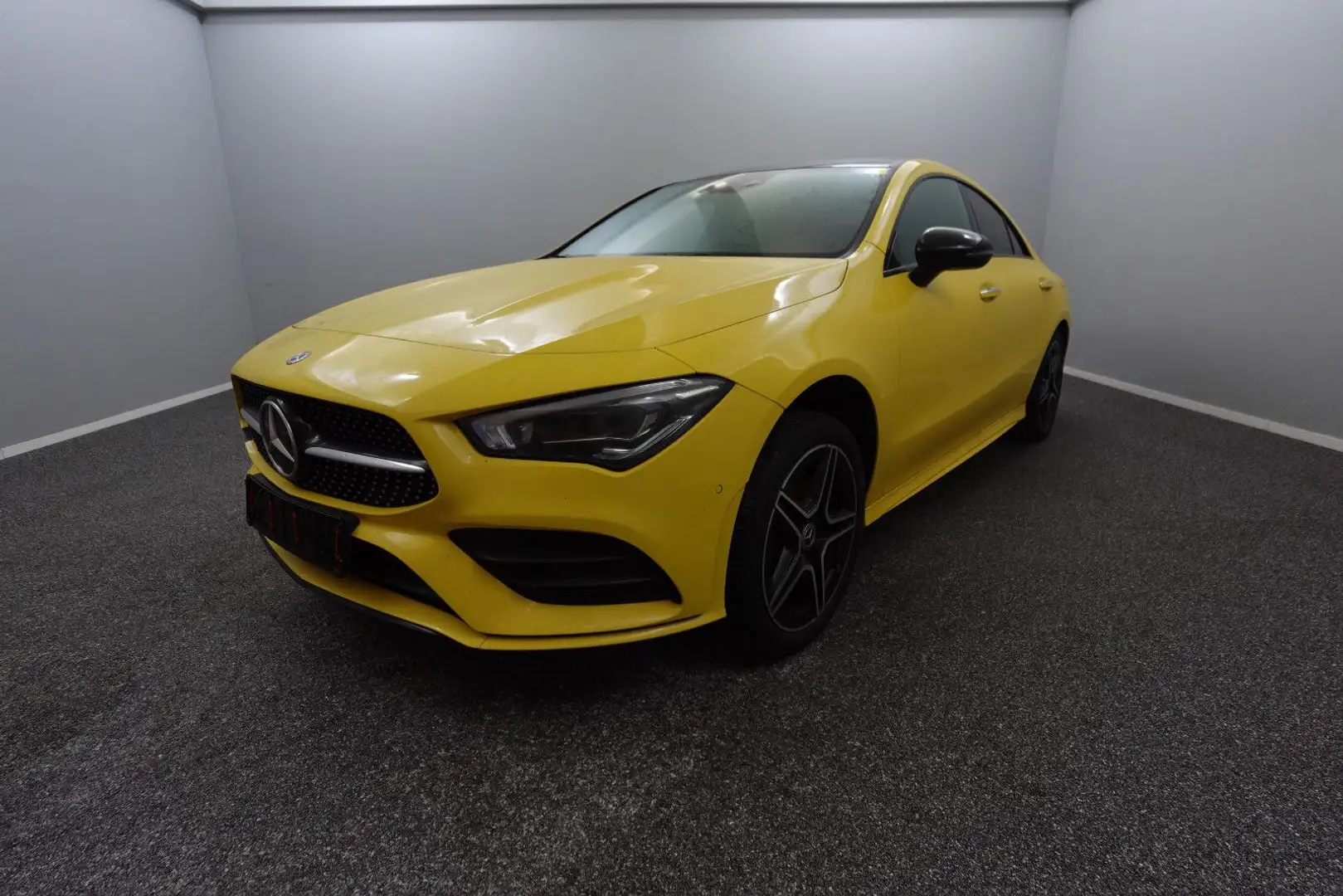 Mercedes-Benz CLA 220 4M Coupe AMG LINE BURM*BEAM*PANO*HEAD Amarillo - 1