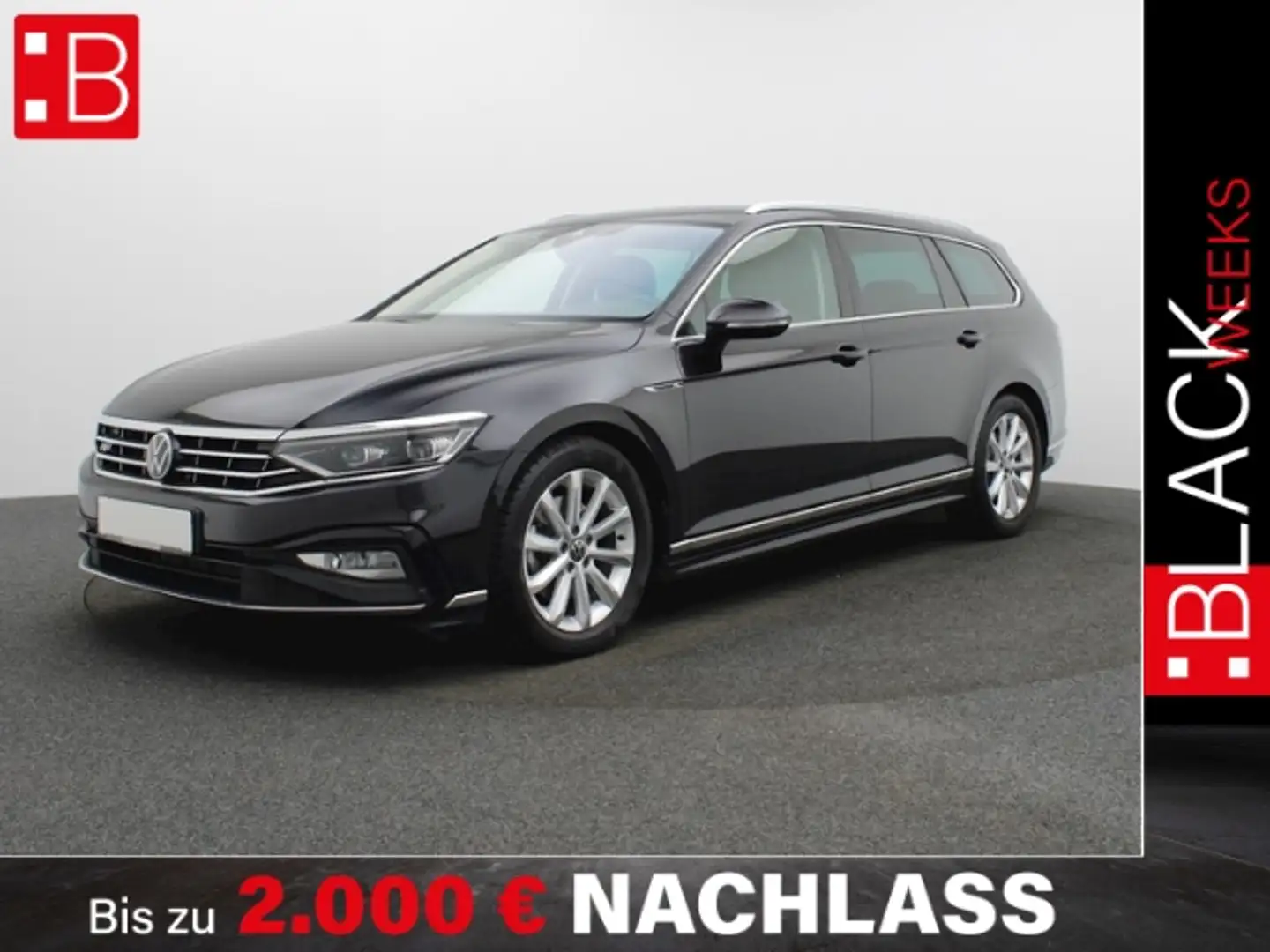 Volkswagen Passat Variant 1.5 TSI DSG Elegance R-Line NAVI AHK ACC BLINDSPOT Nero - 1