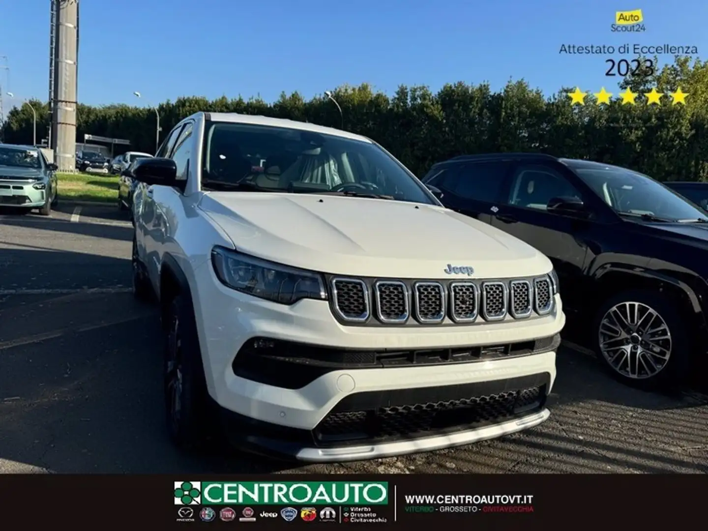 Jeep Compass 1.5 turbo t4 mhev Altitude 2wd 130cv dct Weiß - 1