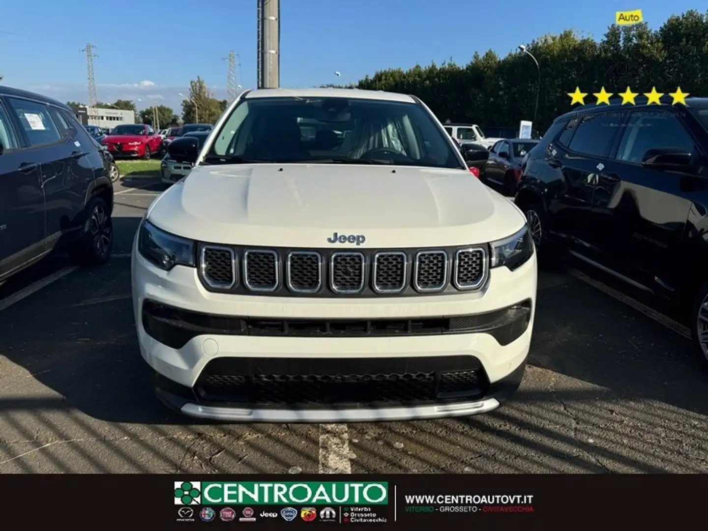 Jeep Compass 1.5 turbo t4 mhev Altitude 2wd 130cv dct Weiß - 2