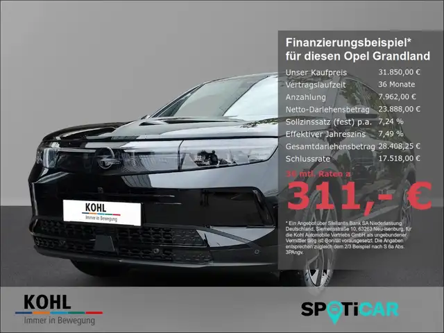 Opel Grandland GS 1.2 48V Mild-Hybrid 145PS HUD Navi 360°Kamera