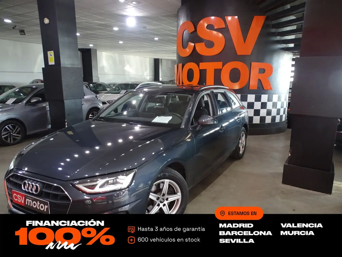 Audi A4 Avant 30 TDI Advanced S tronic 100kW Gris - 1
