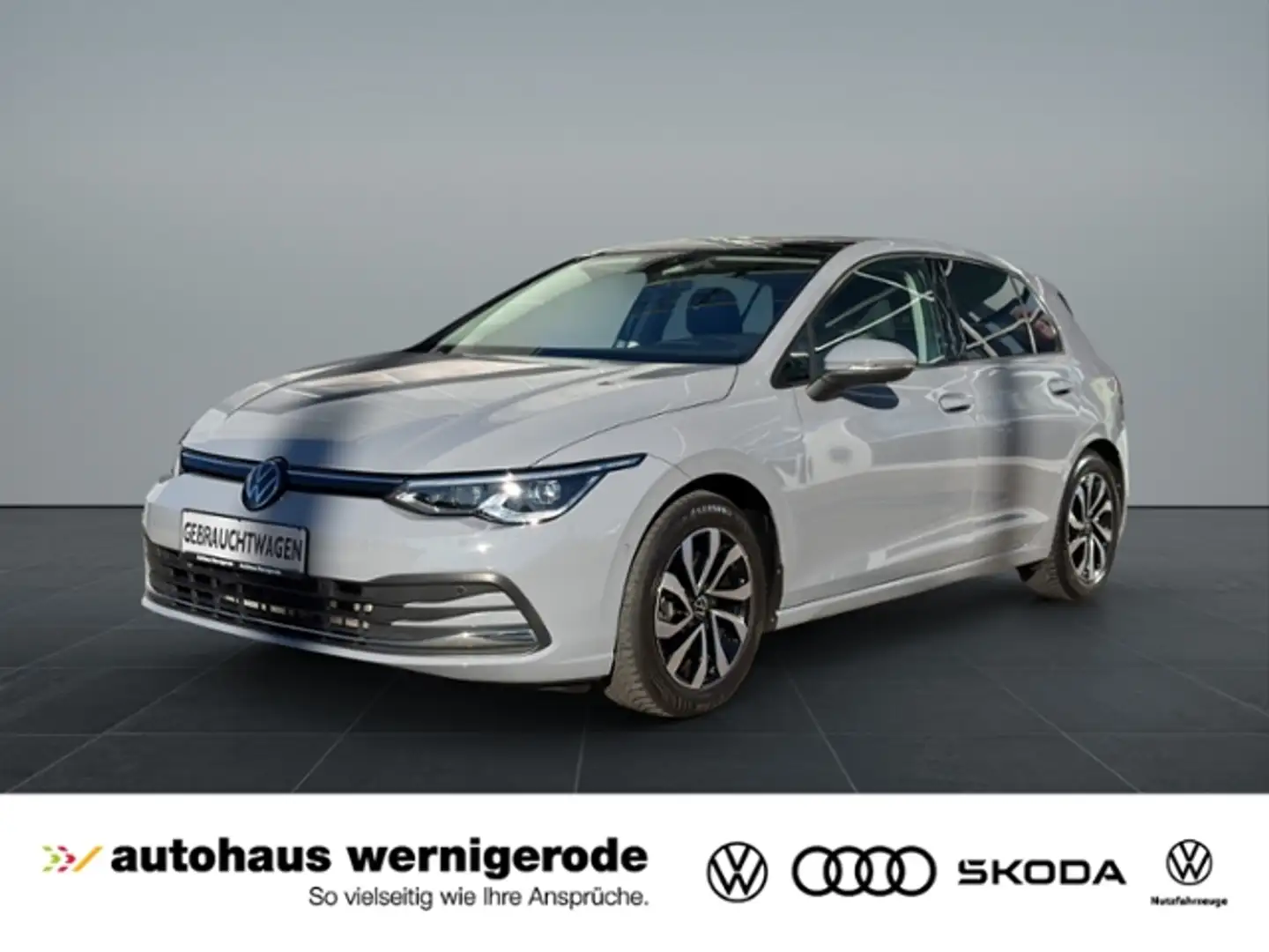 Volkswagen Golf VIII 2.0TDI Active Matrix/AHK/Pano/HUD Grau - 1