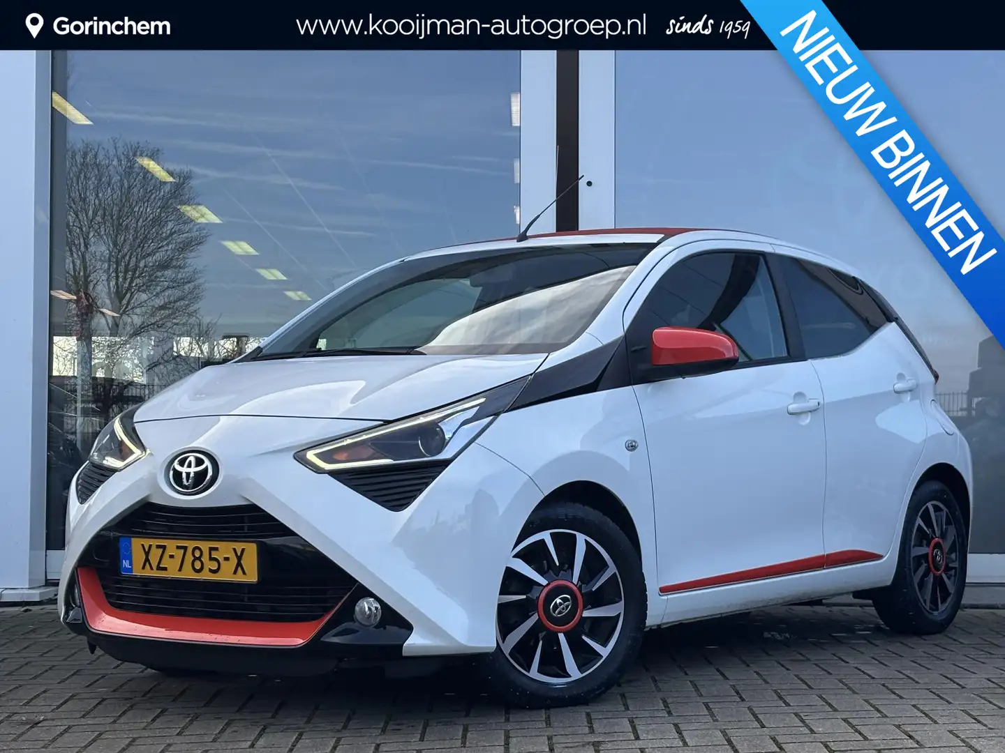Toyota Aygo 1.0 VVT-i x-otic Cabrio | Apple CarPlay/Android Au Blanc - 1