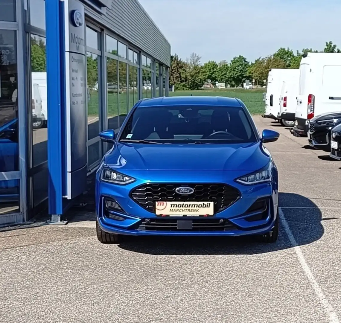 Ford Focus 1,0 EcoBoost Hybrid ST-Line X Aut. Blau - 2