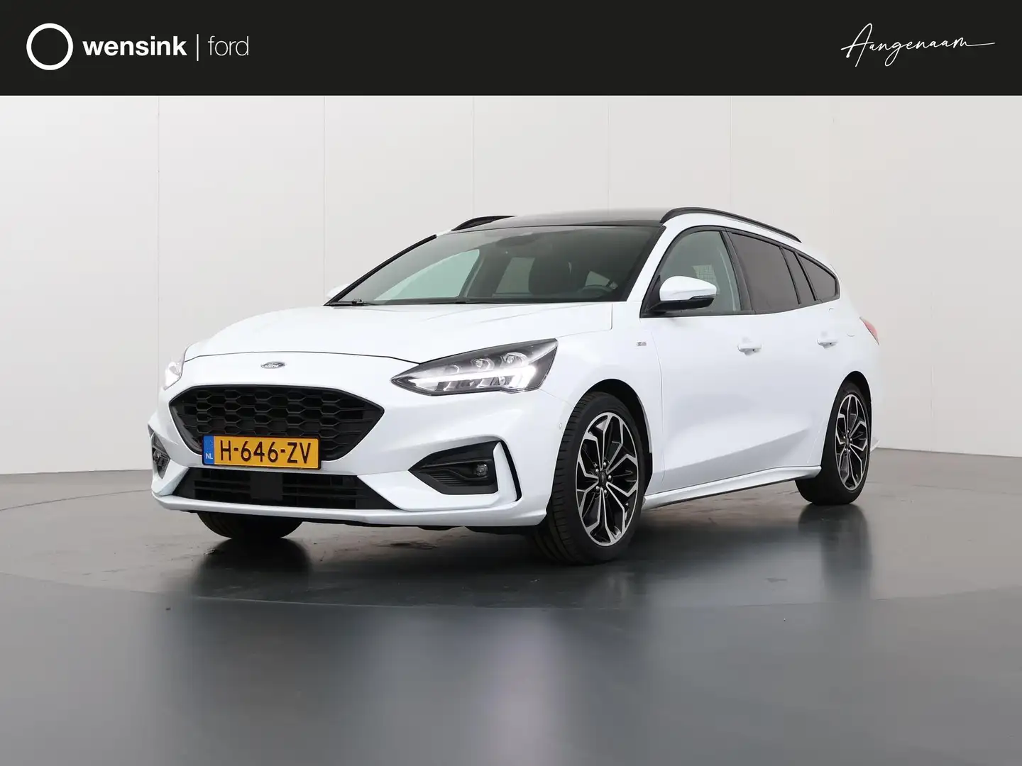 Ford Focus Wagon 1.0 EcoBoost ST Line Business | Panoramadak Wit - 1