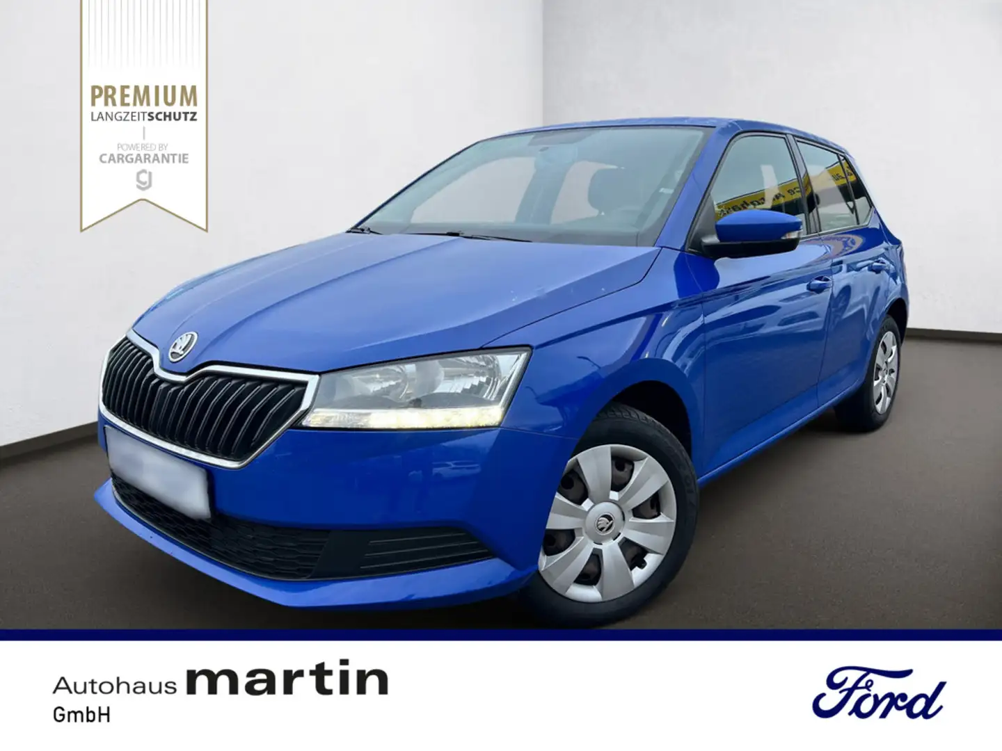Skoda Fabia 1.0 MPI Active KLIMA FACELIFT Blau - 1