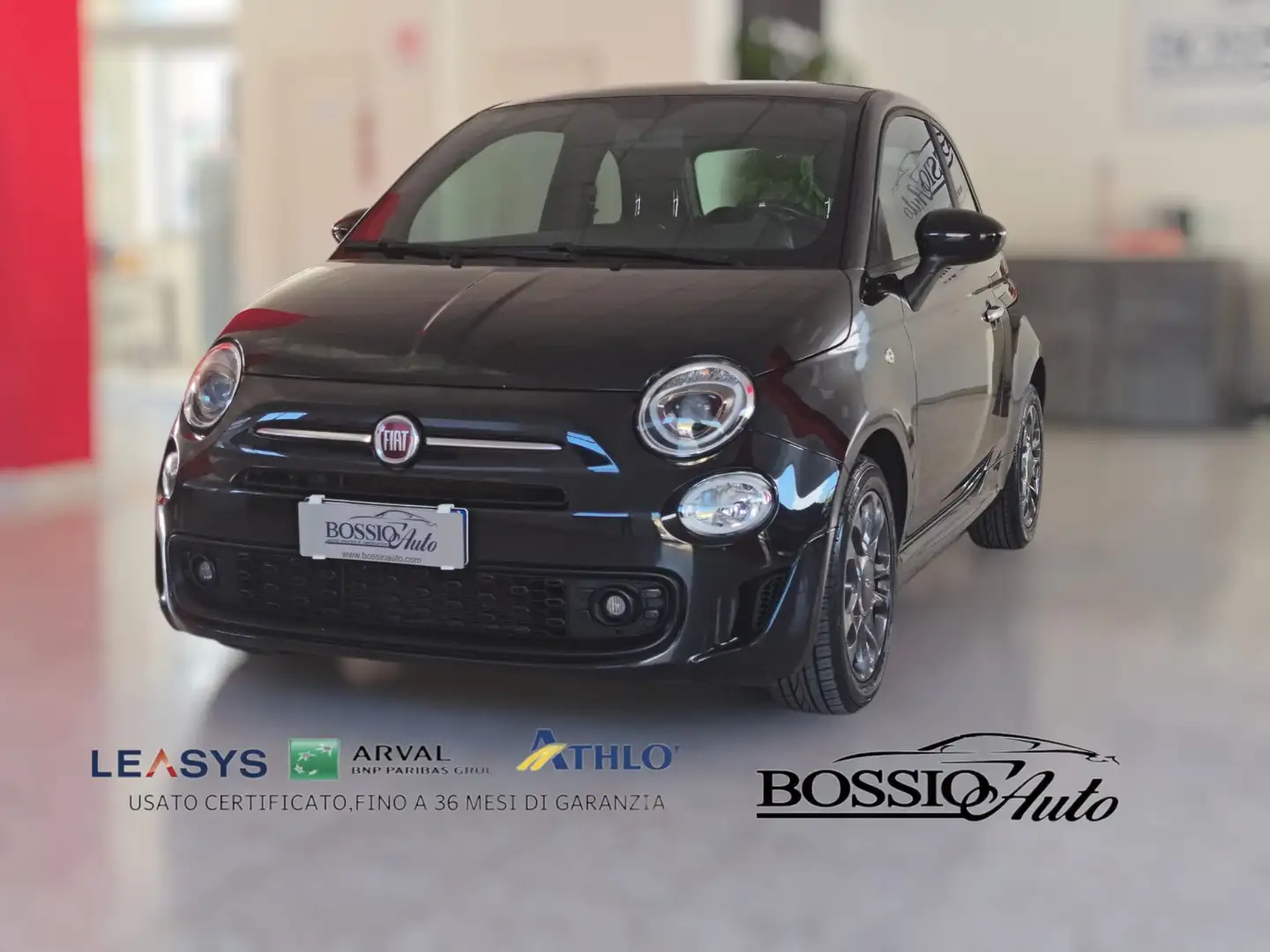 Fiat 500 500 III 2015 1.0 hybrid Connect 70cv Nero - 1