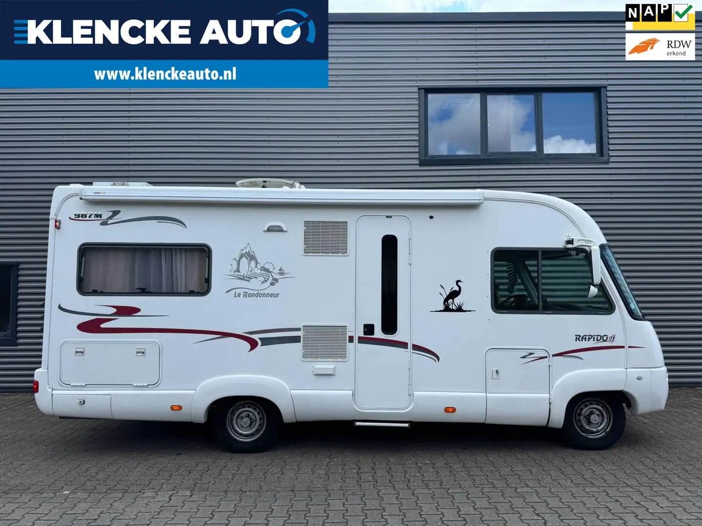 Rapido 987 Rapido 987M slechts 116.413km Airco Frans Bianco - 1