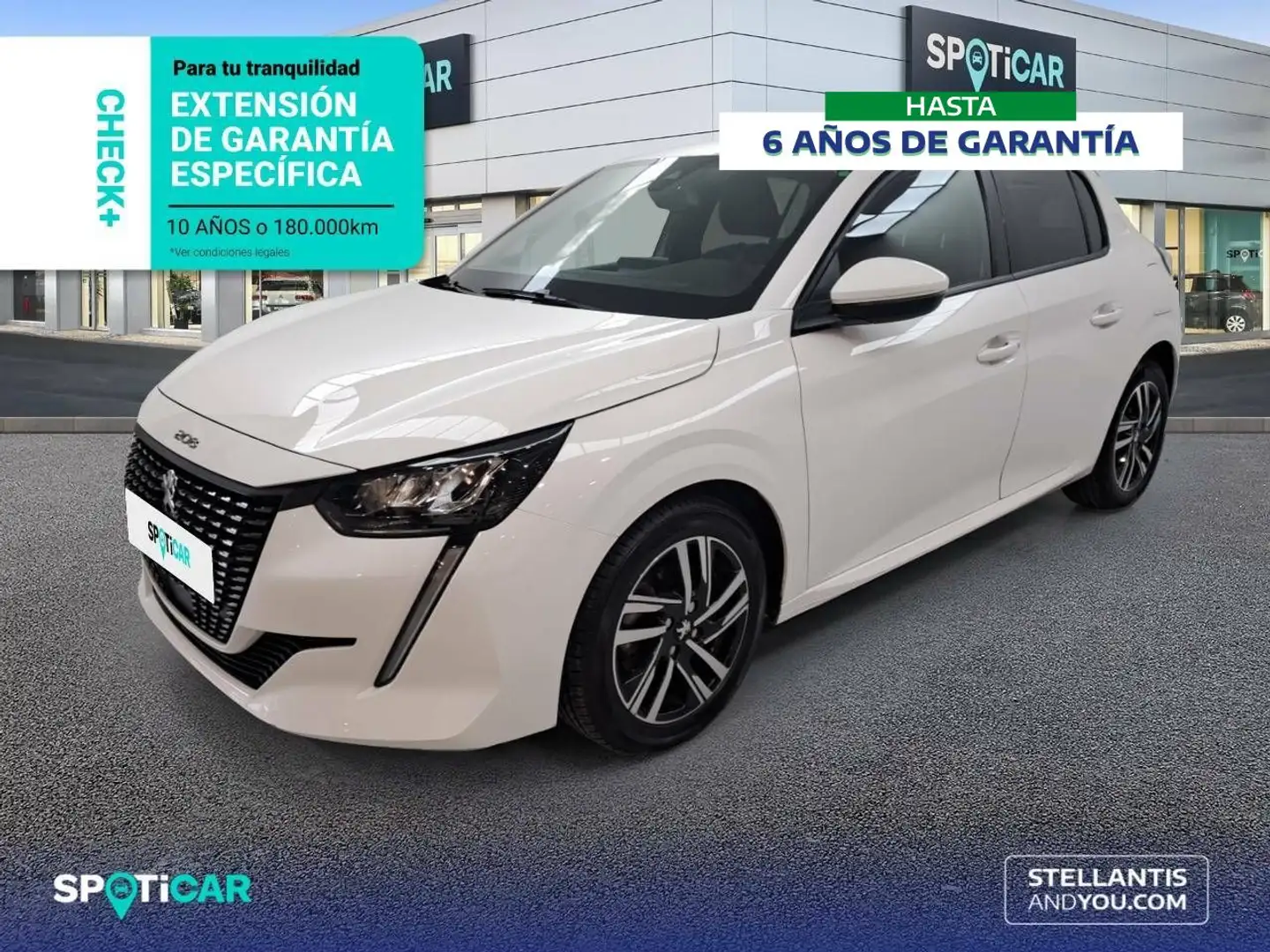 Peugeot 208 1.2 Puretech S&S Allure Pack 100 Blanco - 1