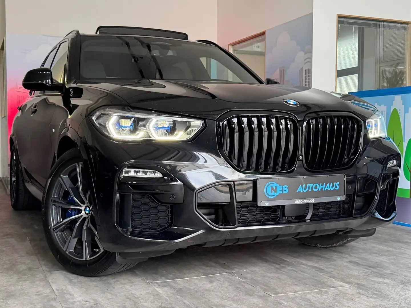 BMW X5 45e xD*M SPORT*PANO*360*LASER*SOFT*H/K*MASSAG Noir - 2