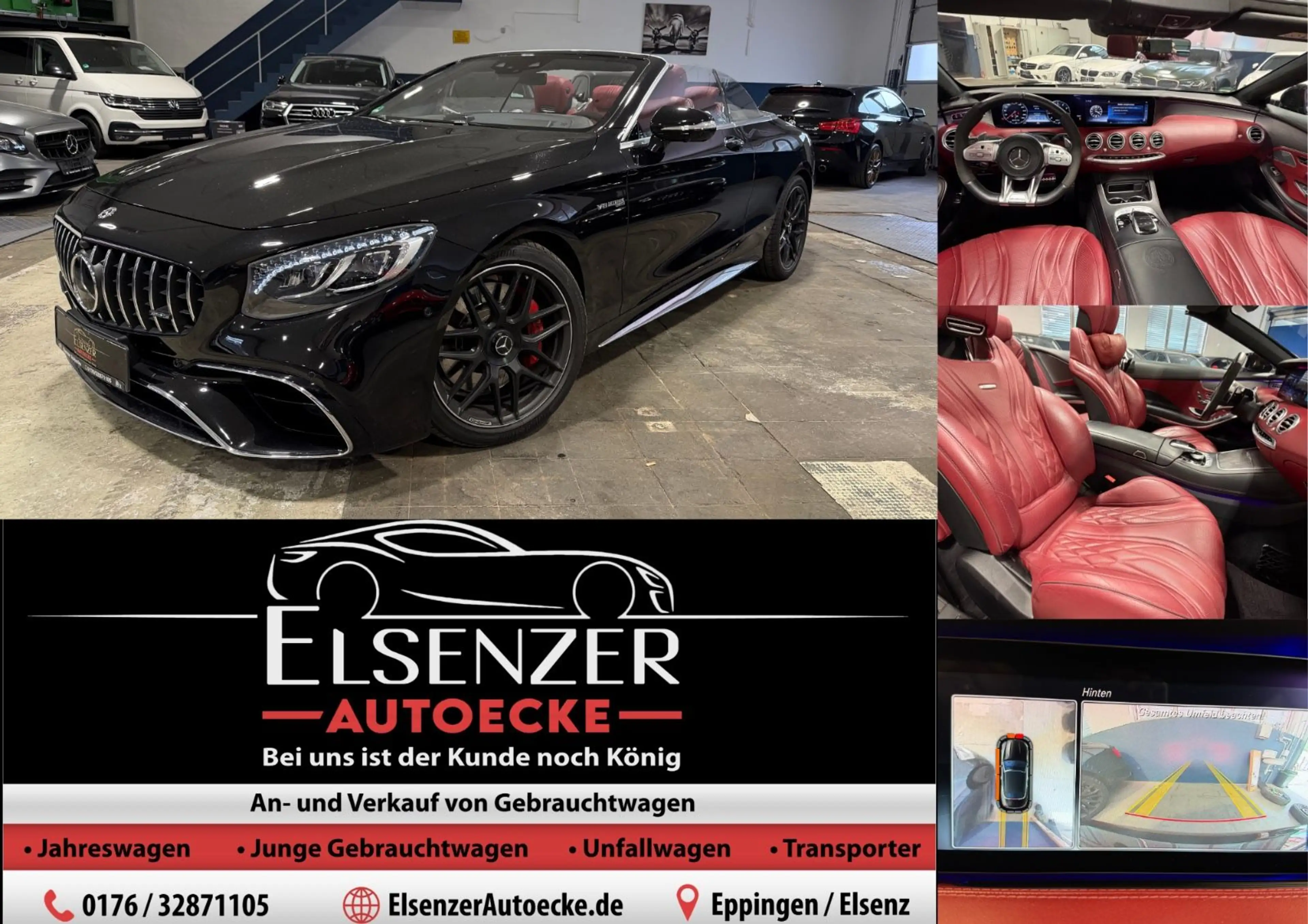Mercedes-Benz S 63 AMG Cabriolet 4Matic#Top Ausstattung#2.Hand
