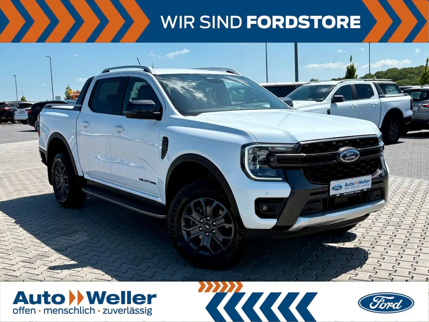 Ford Ranger Wildtrak e-4WDDOKA 2.0 EcoBlue Rollo IACC Weiß - 1