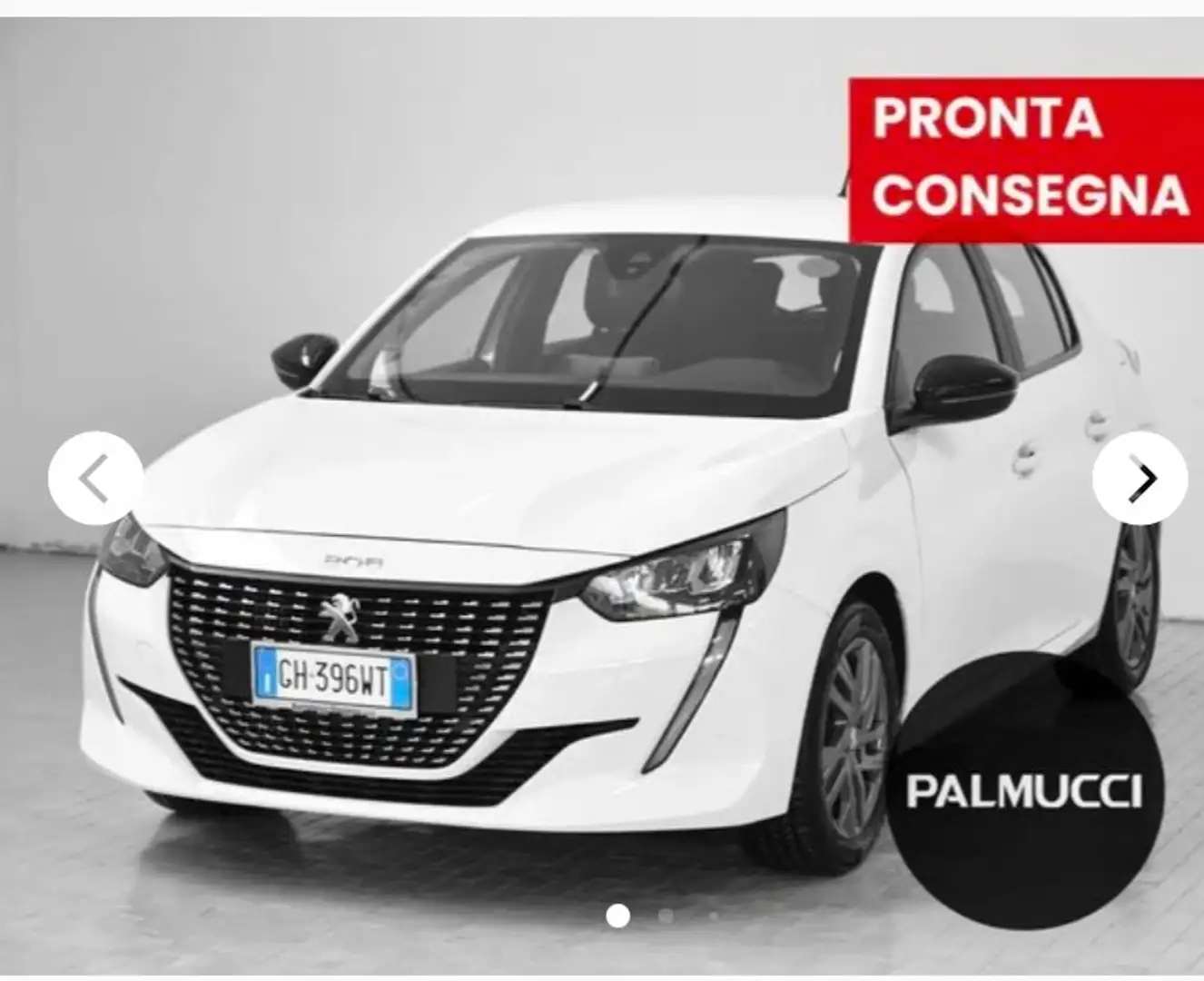 Peugeot 208 208 1.5 bluehdi Allure Pack s Wit - 1