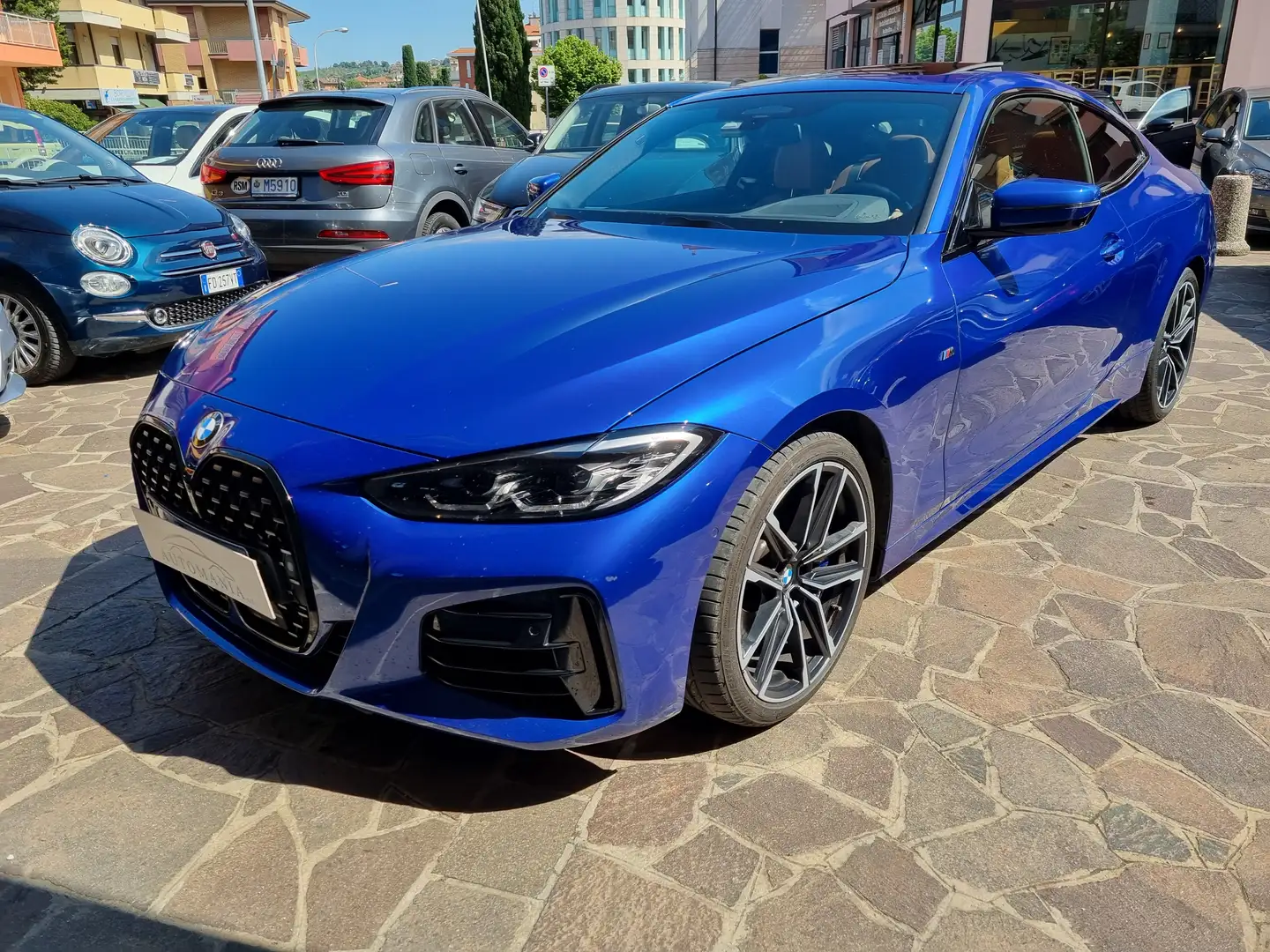 BMW 440 M440i Coupe mhev 48V xdrive auto Scarico Down Pipe Bleu - 1