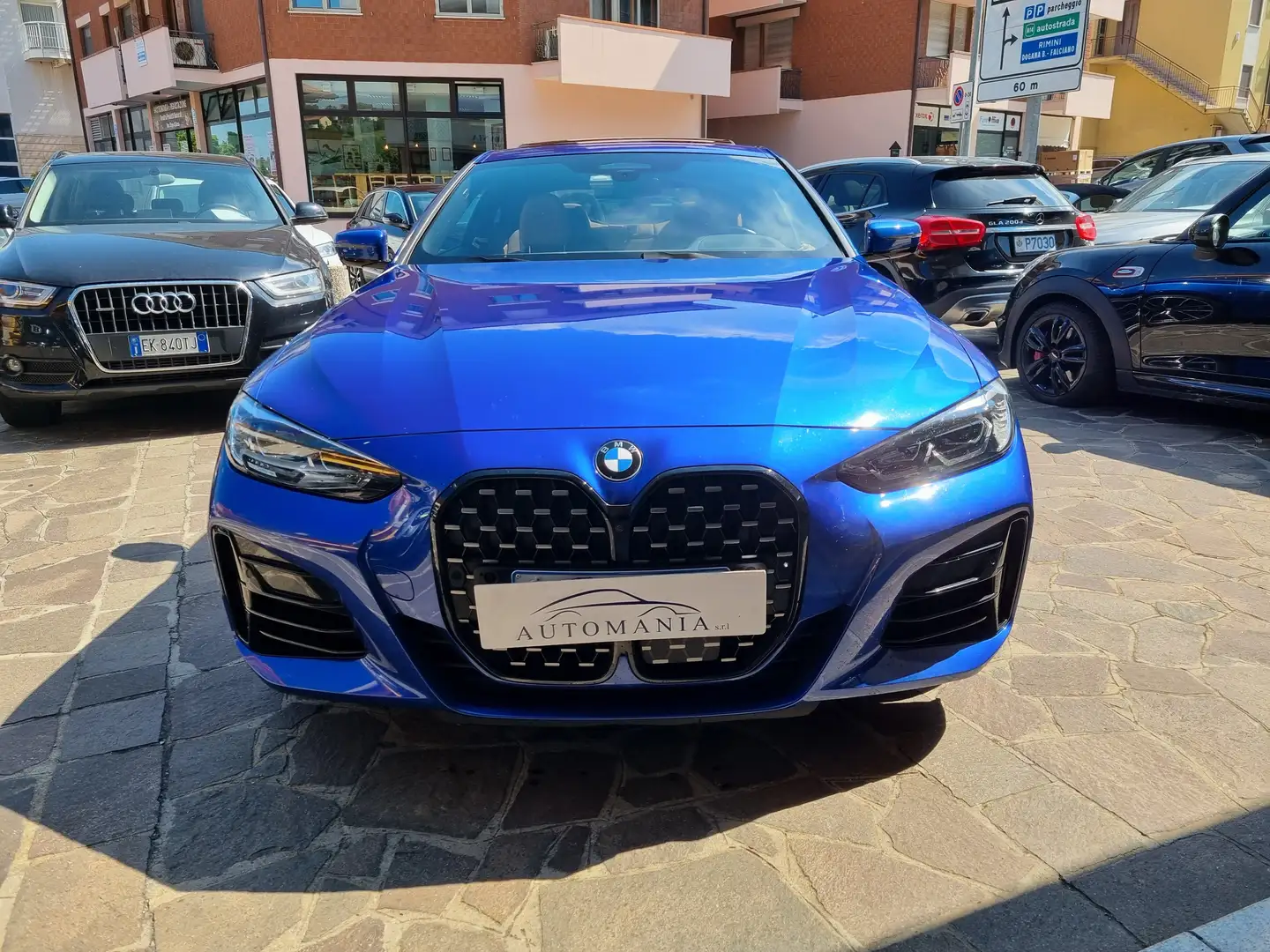 BMW 440 M440i Coupe mhev 48V xdrive auto Scarico Down Pipe Bleu - 2