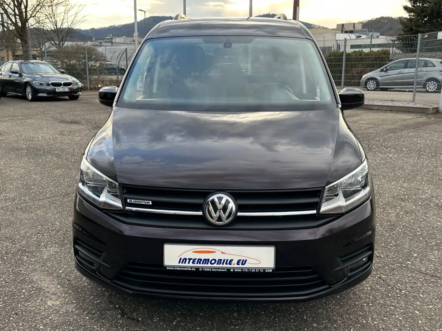 Volkswagen Caddy 1.4TGI Kombi BMT CNG Kamera Klima AC Euro6 Violett - 2