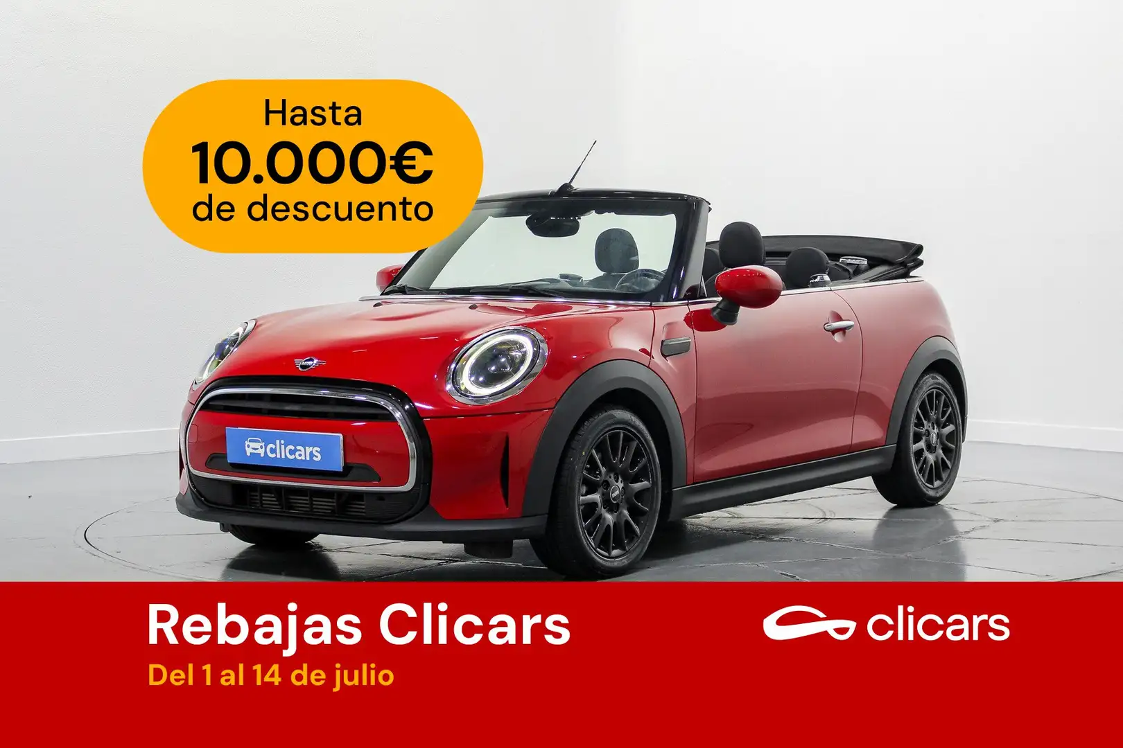 MINI Cooper Cabrio Rojo - 1